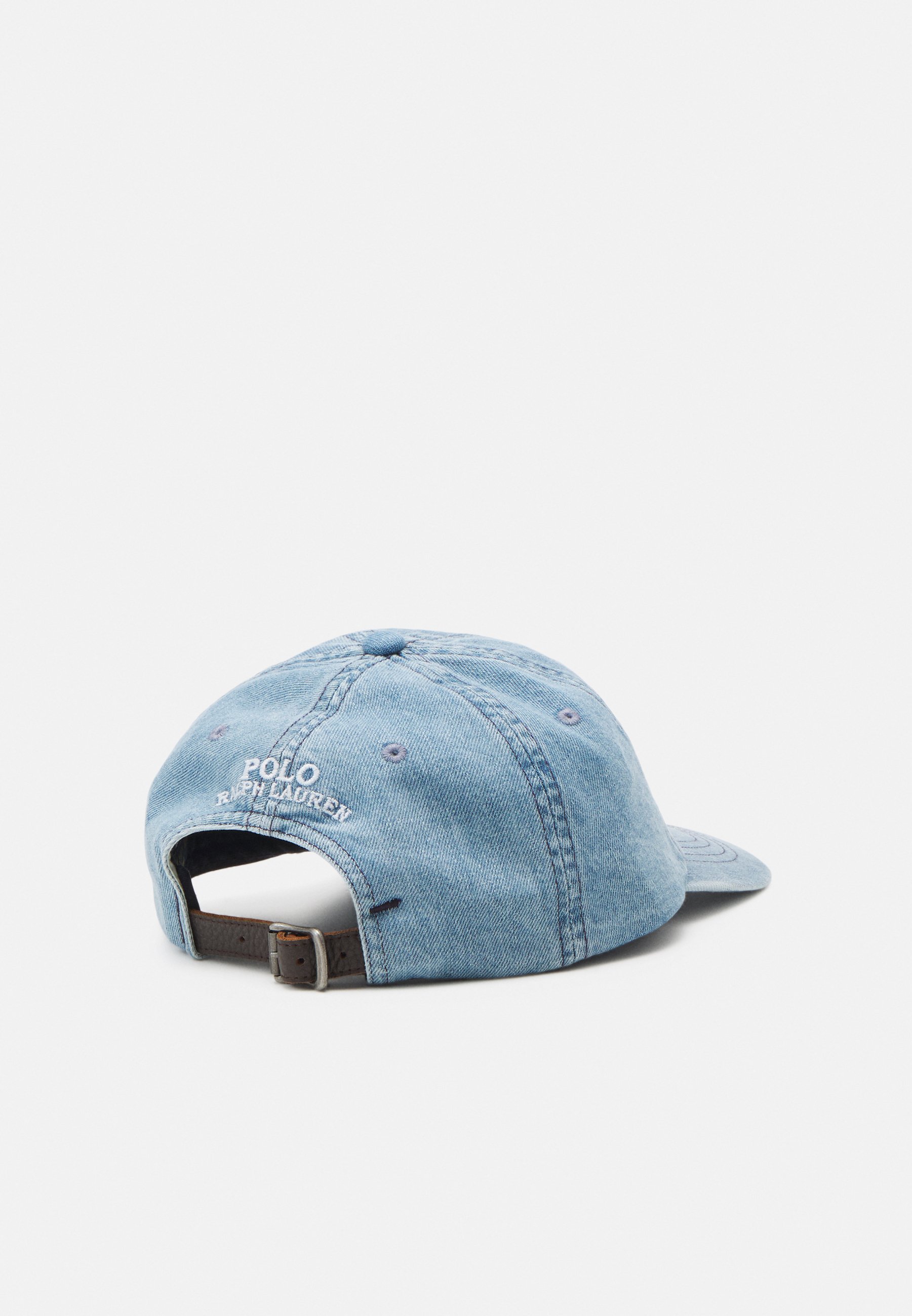 Polo Ralph Lauren HAT - Cap - light wash denim/light-blue denim