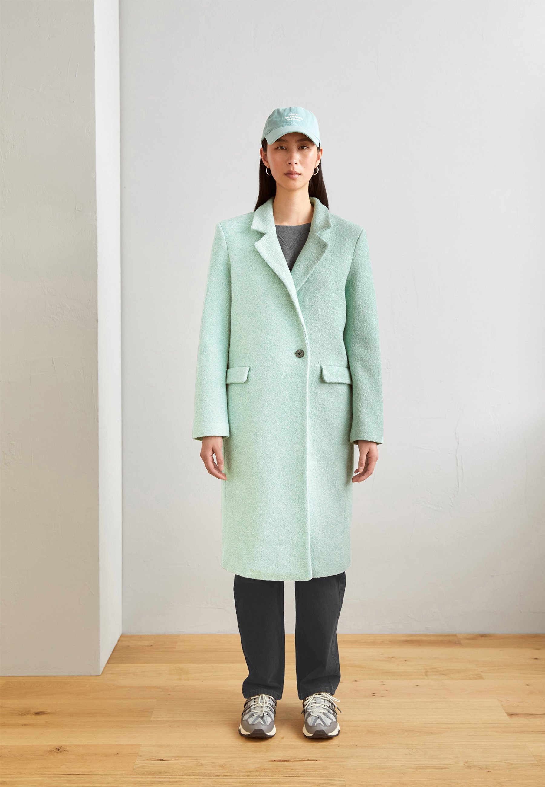 Scotch & Soda SINGLE BREASTED - Classic coat - light mint/mint