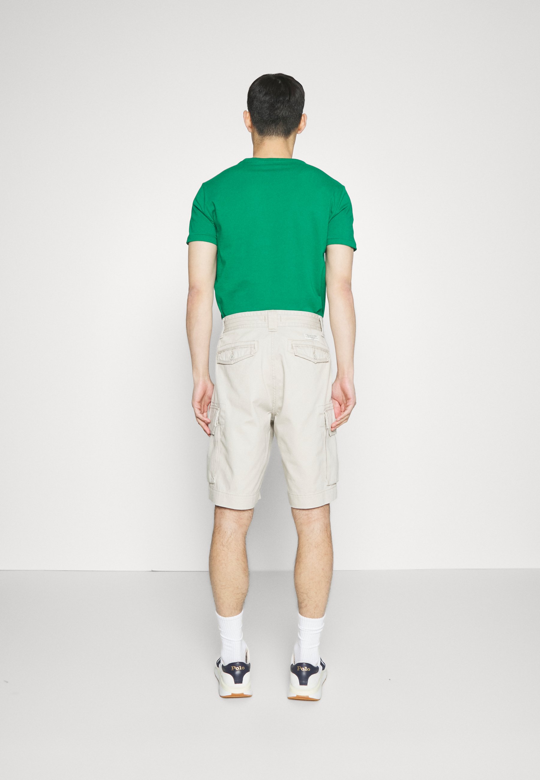 Polo Ralph Lauren CLASSIC FIT TWILL CARGO SHORT - Shorts - classic stone/grey