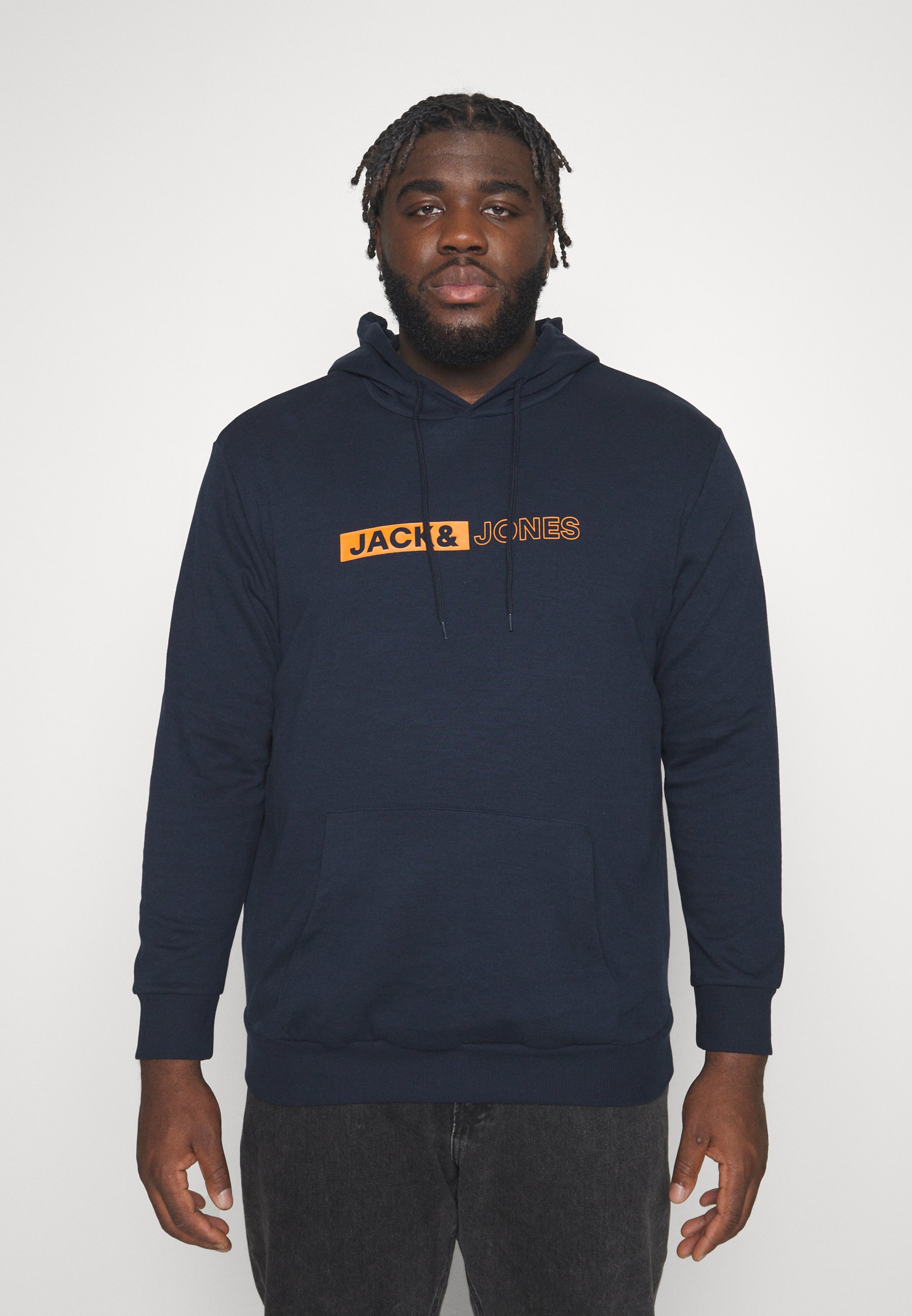 Jack &Jones JJNEO HOOD - Sweatshirt - sky captain/dark blue