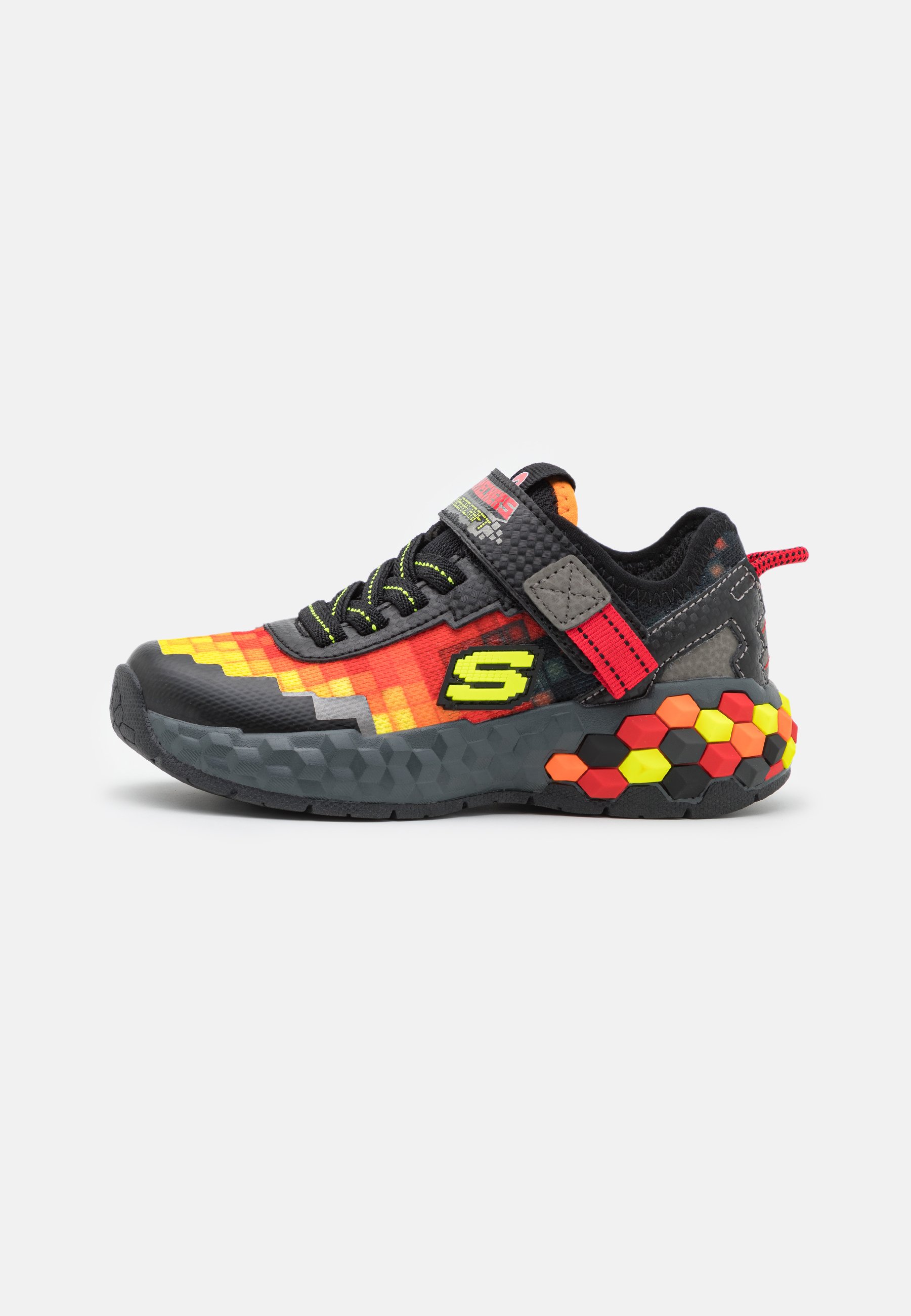 Skechers MEGA-CRAFT 2.0 - Trainers - black/red/orange/black