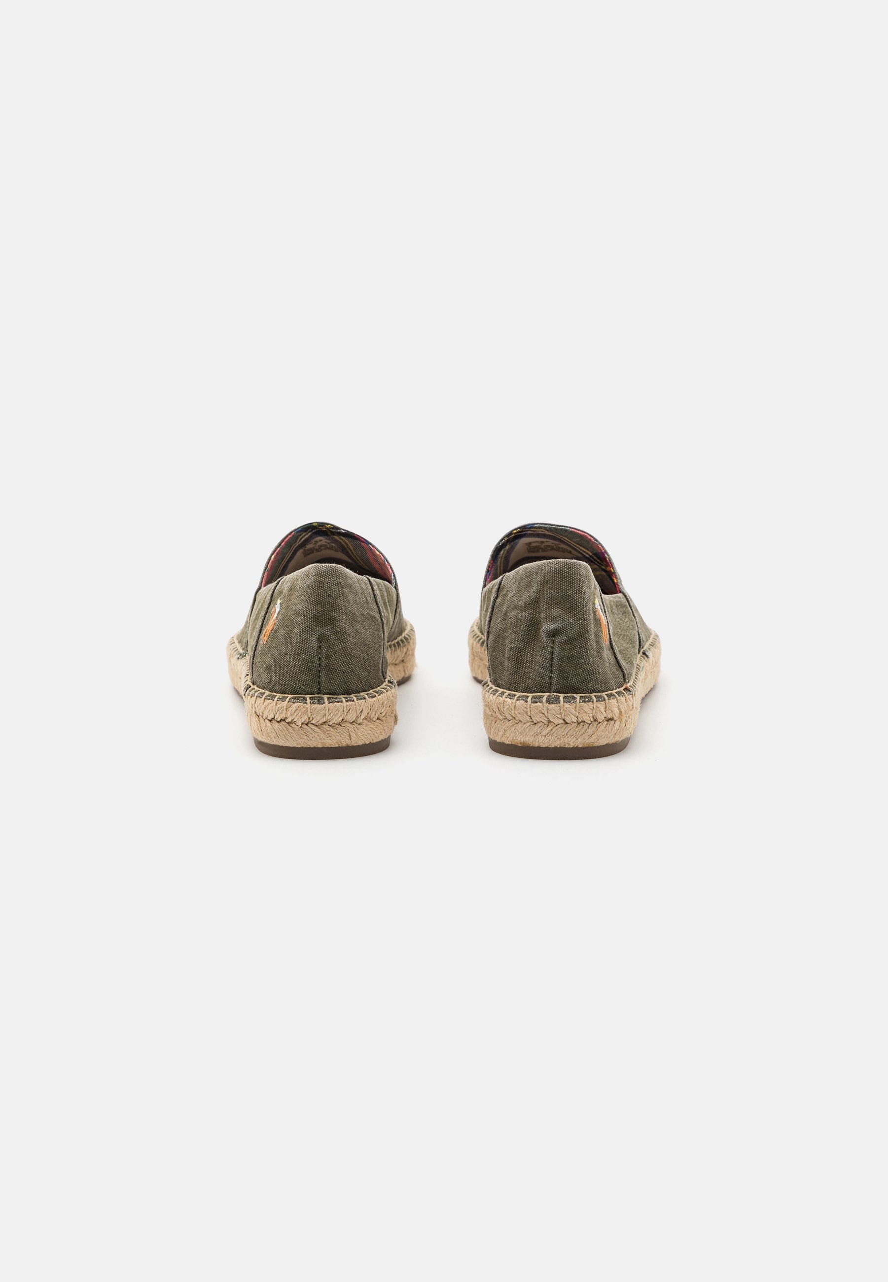 Polo Ralph Lauren CEVIO FLAT - Espadrilles - canopy olive/green