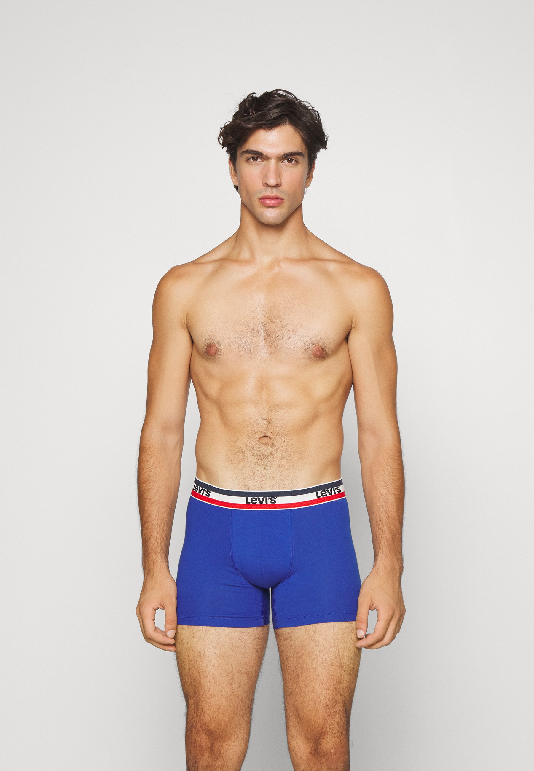 Levi's® LOGO BOXER BRIEF 3 PACK - Pants - red/blue/yellow/dark blue