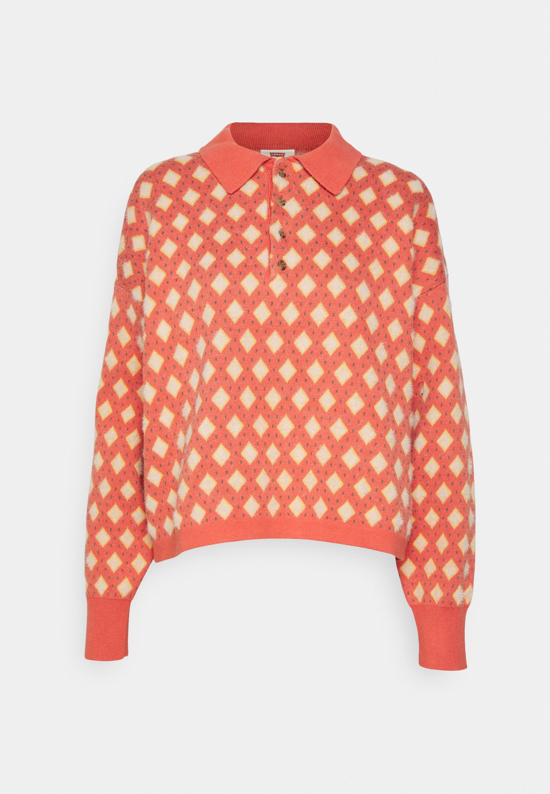 Levi's® REMY COLLARD - Jumper - burnt sienna/orange