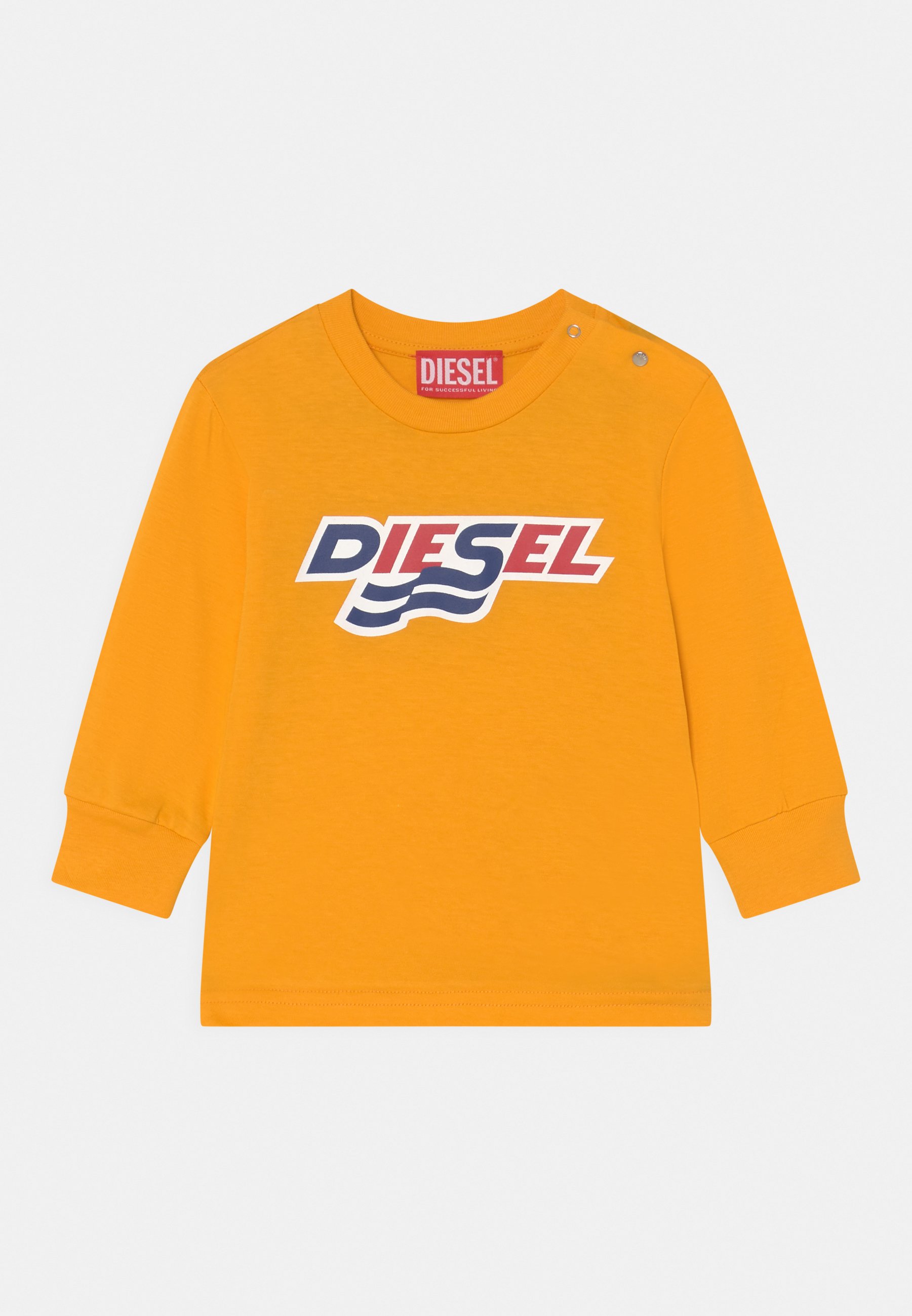 Diesel UNISEX - Long sleeved top - orange/dark yellow