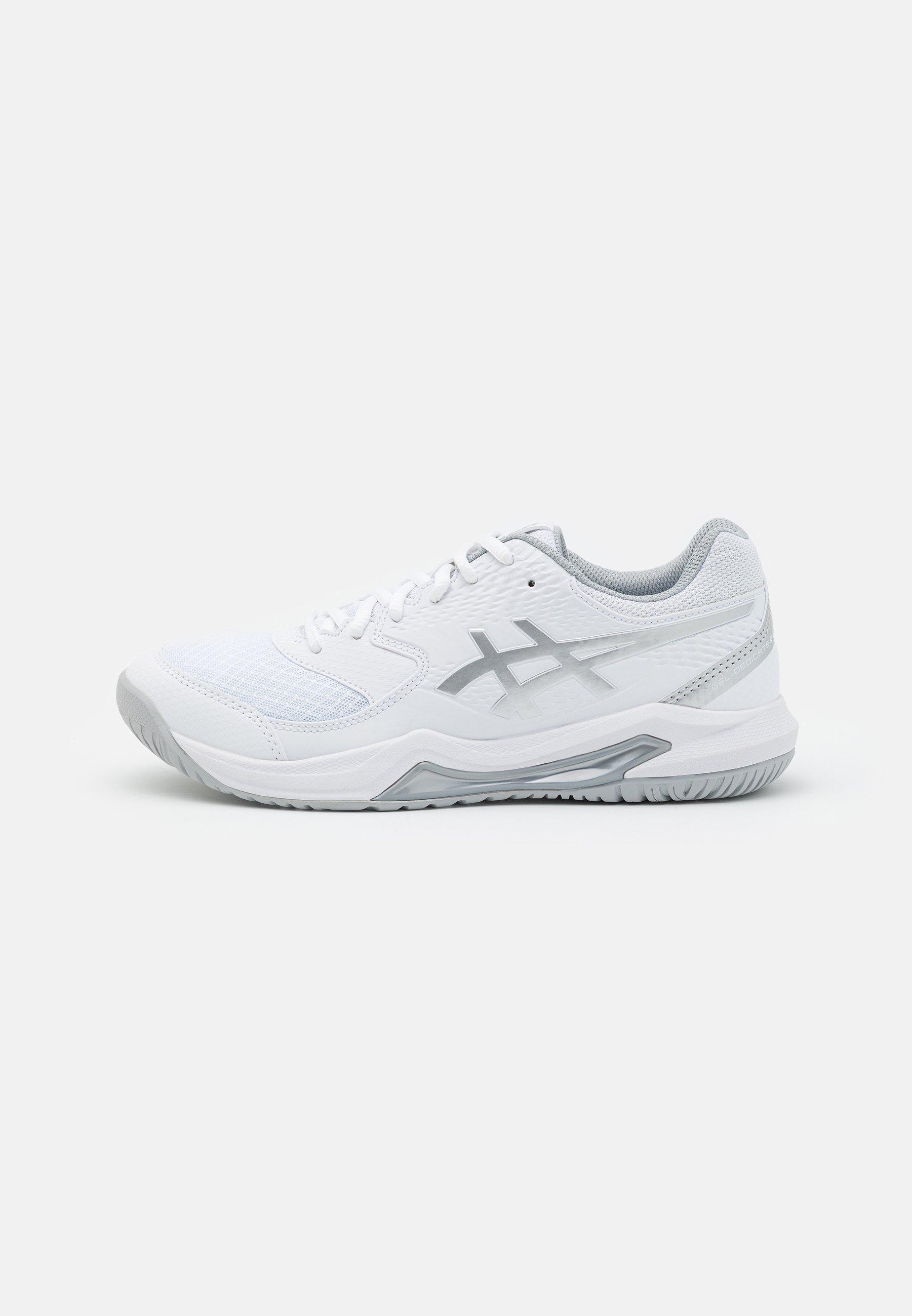 ASICS DEDICATE - Multicourt tennis shoes - white/pure silver/white