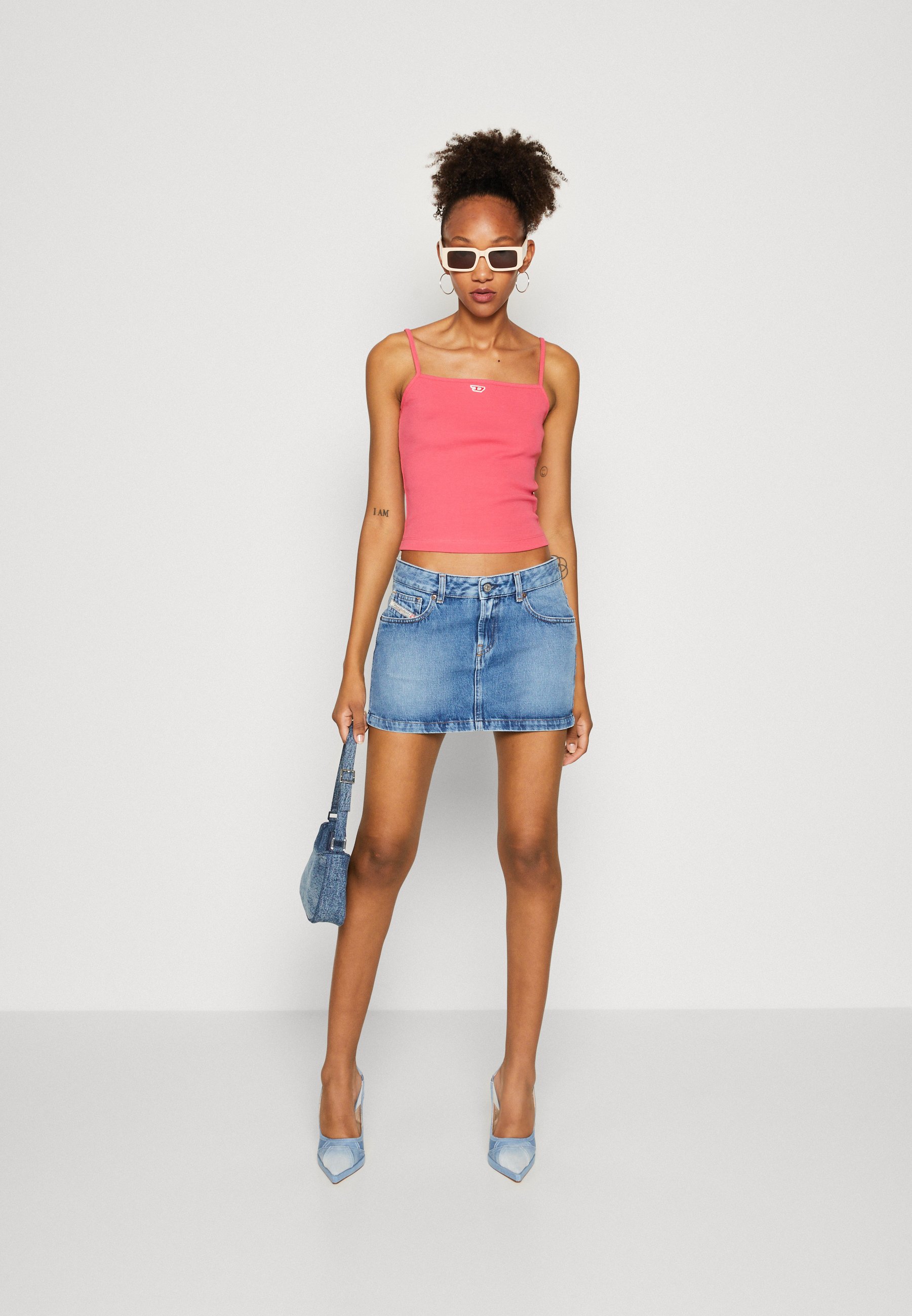 Diesel T-HOP-D - Top - pink
