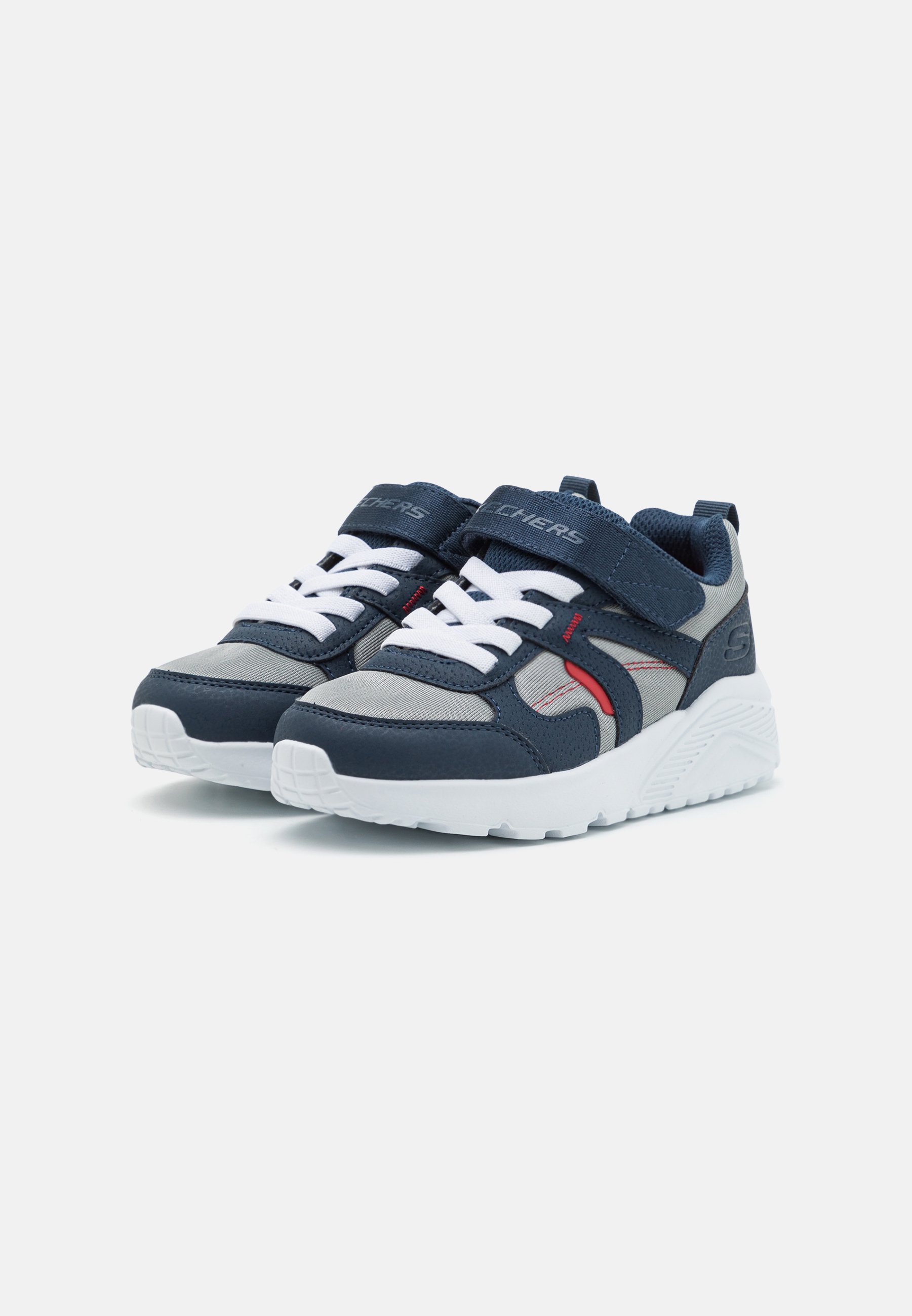 Skechers LIGHTWEIGHT GORE STRAP - Trainers - navy/red/dark blue