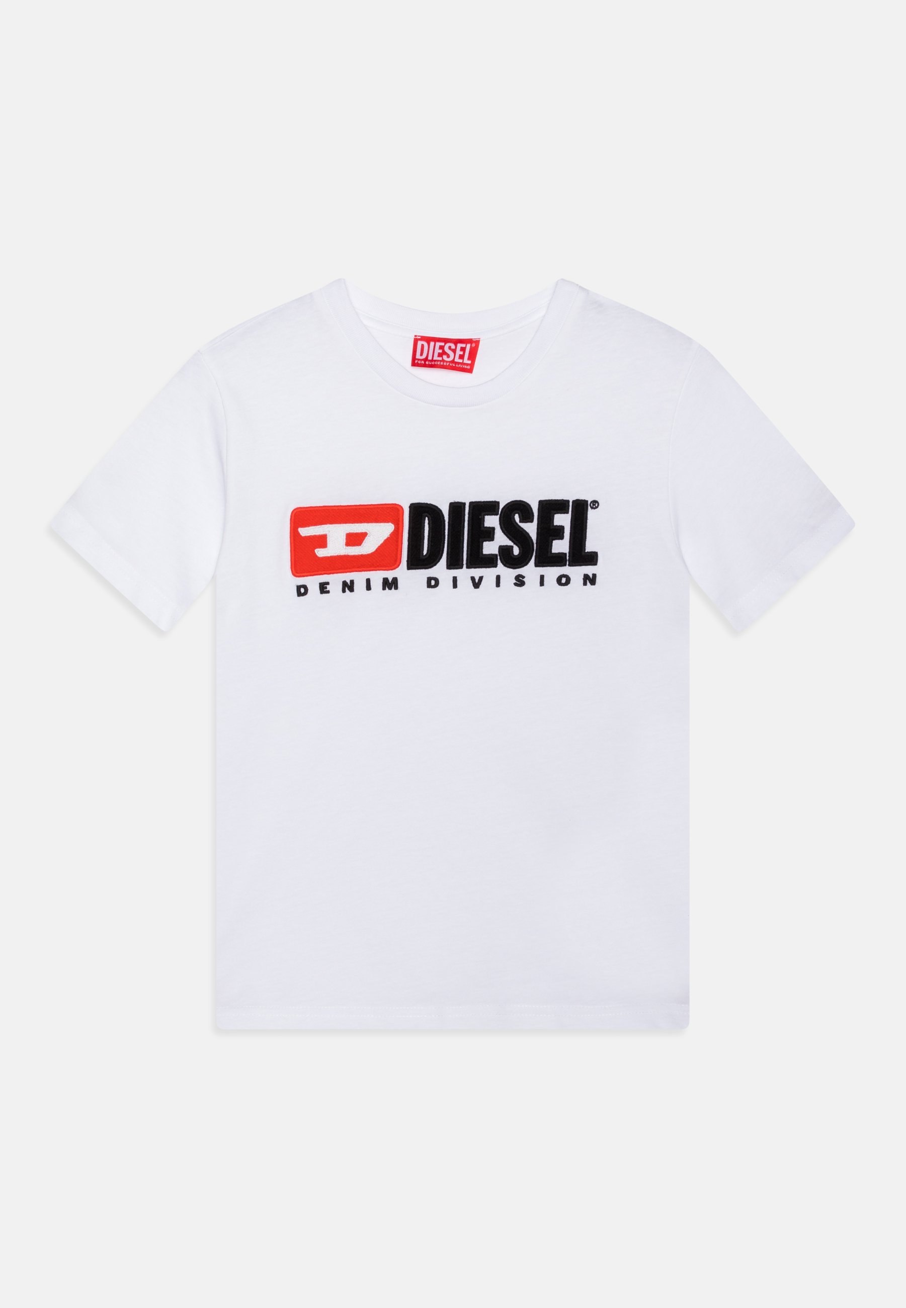Diesel TDIEGODIVE UNISEX - Print T-shirt - bianco/white