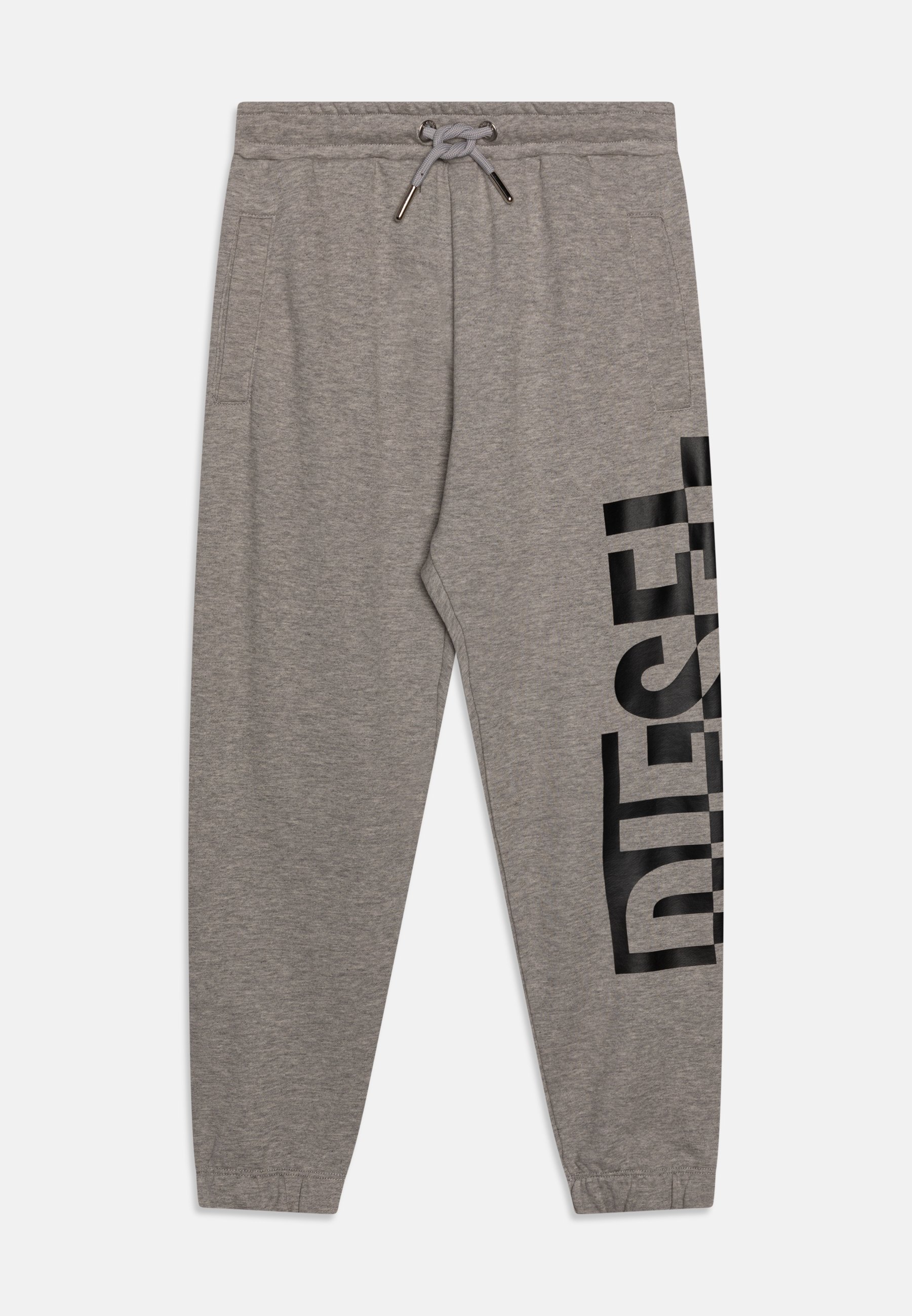 Diesel PFIN UNISEX - Tracksuit bottoms - grigio melange nuovo/grey