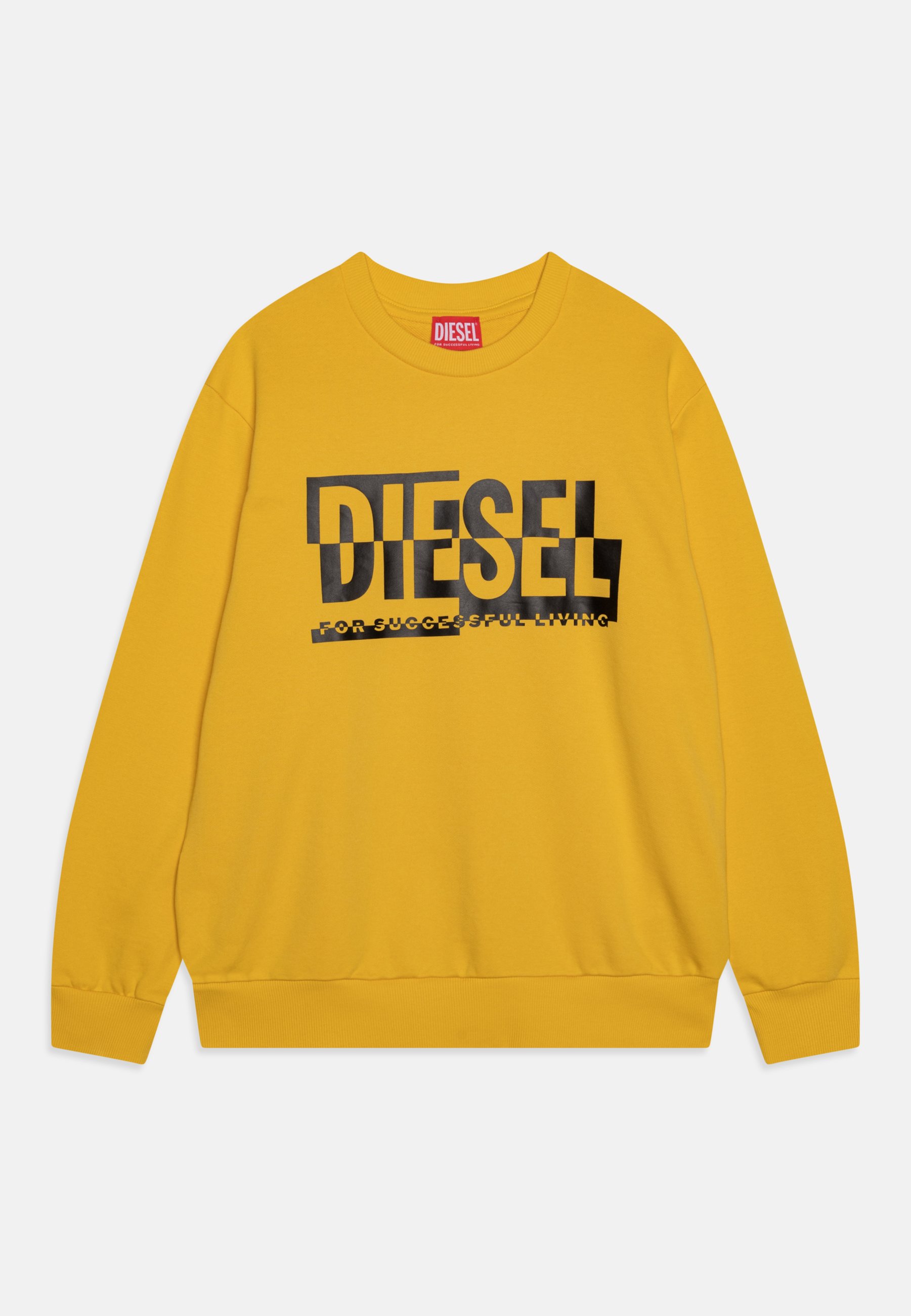 Diesel SEMP OVER UNISEX - Sweatshirt - intense yellow/yellow