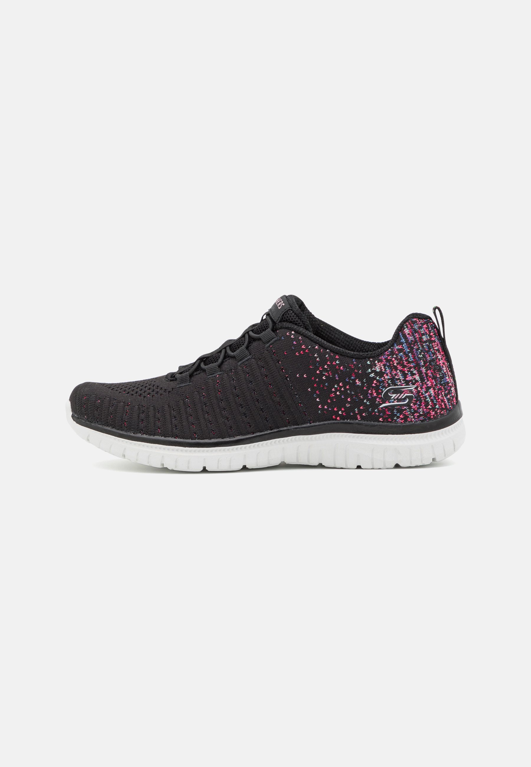 Skechers VIRTUE - Trainers - black/white/black