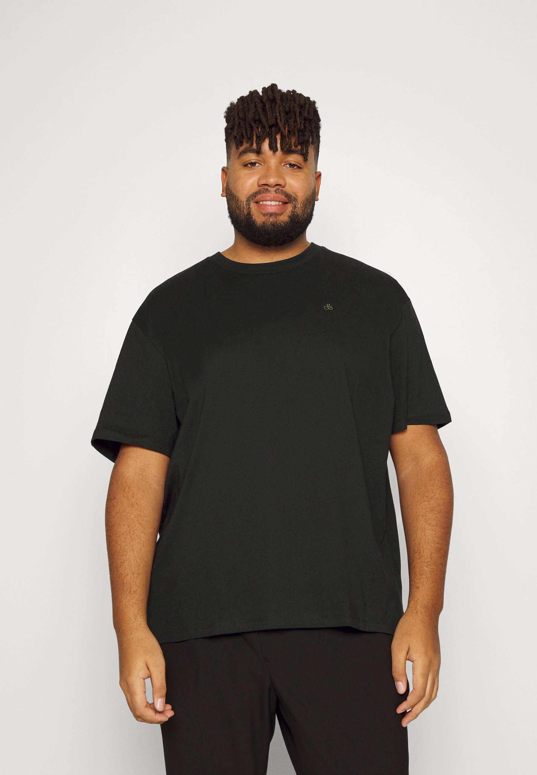 Scotch & Soda ESSENTIALS CREWNECK - Basic T-shirt - black