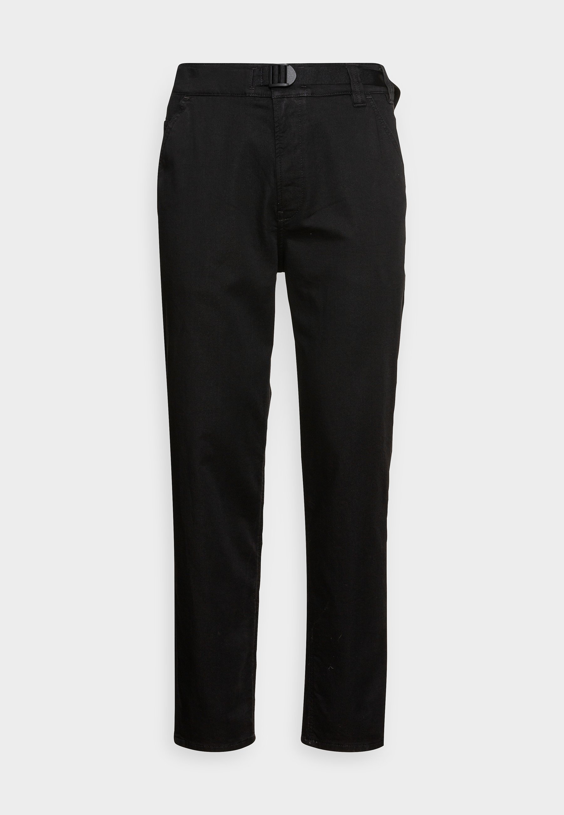 Diesel D-KROOLEY-NE - Relaxed fit jeans - black dark grey/black
