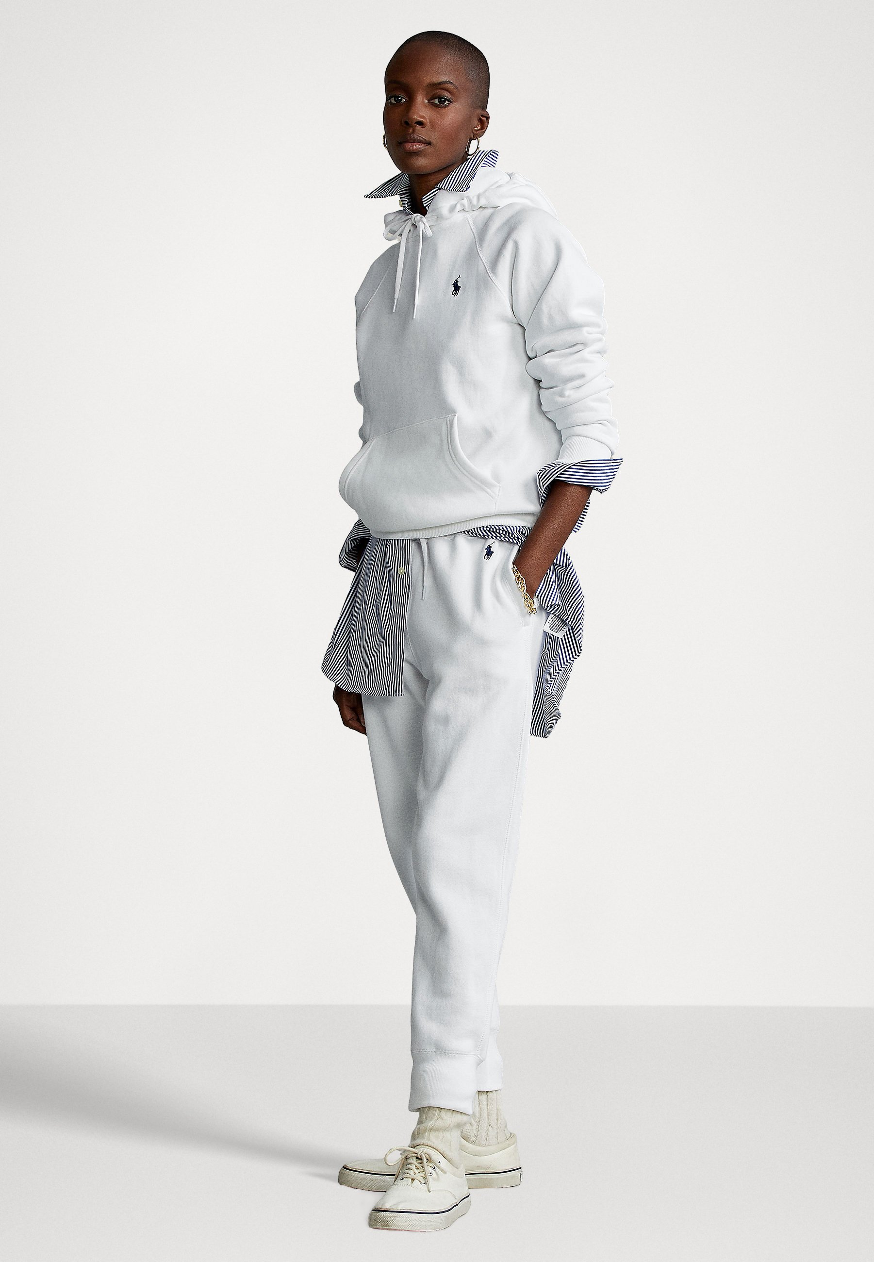 Polo Ralph Lauren HOODIE - Hoodie - white
