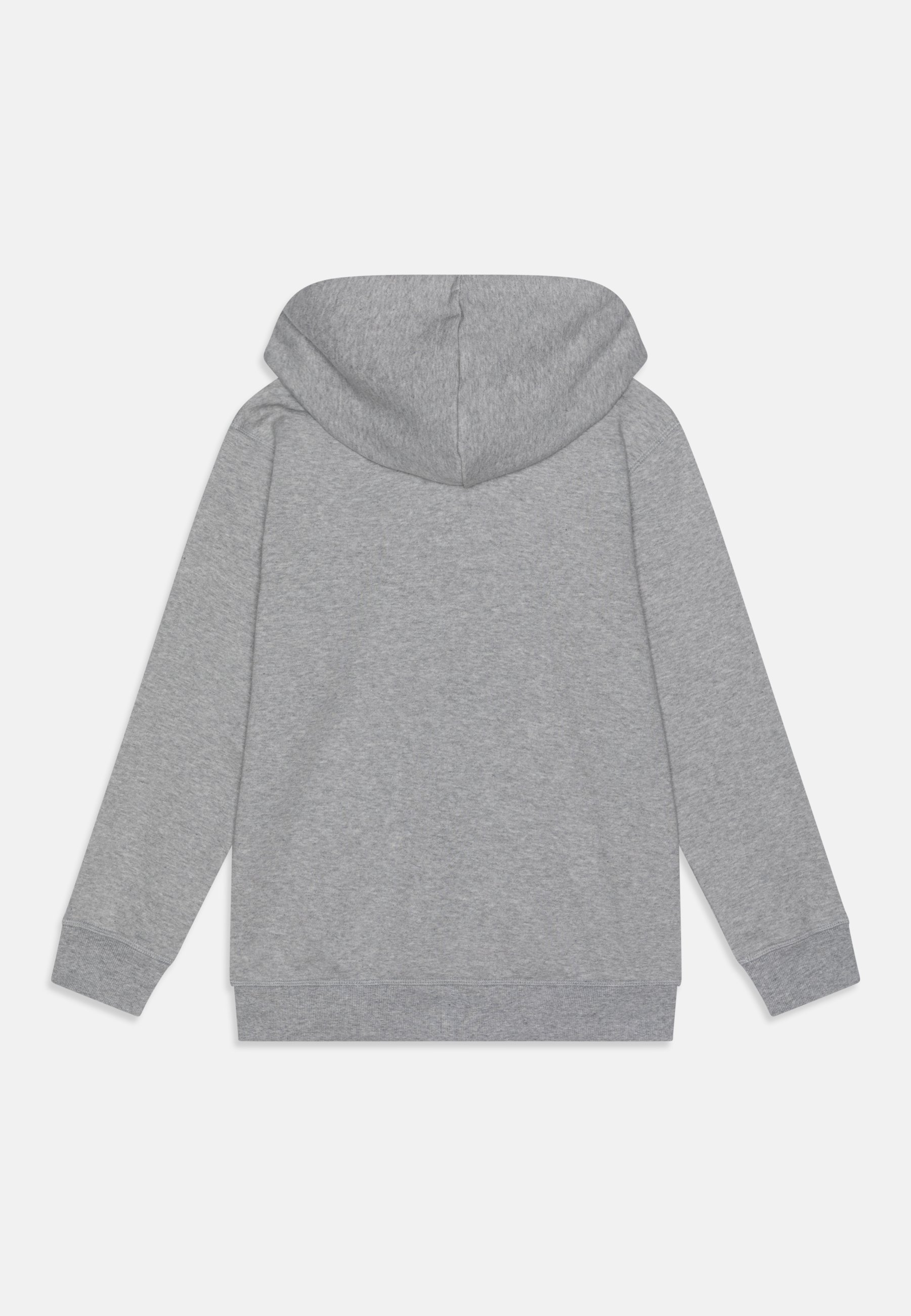 NB ESSENTIALS STACKED LOGO UNISEX - Zip-up sweatshirt - mottled light grey