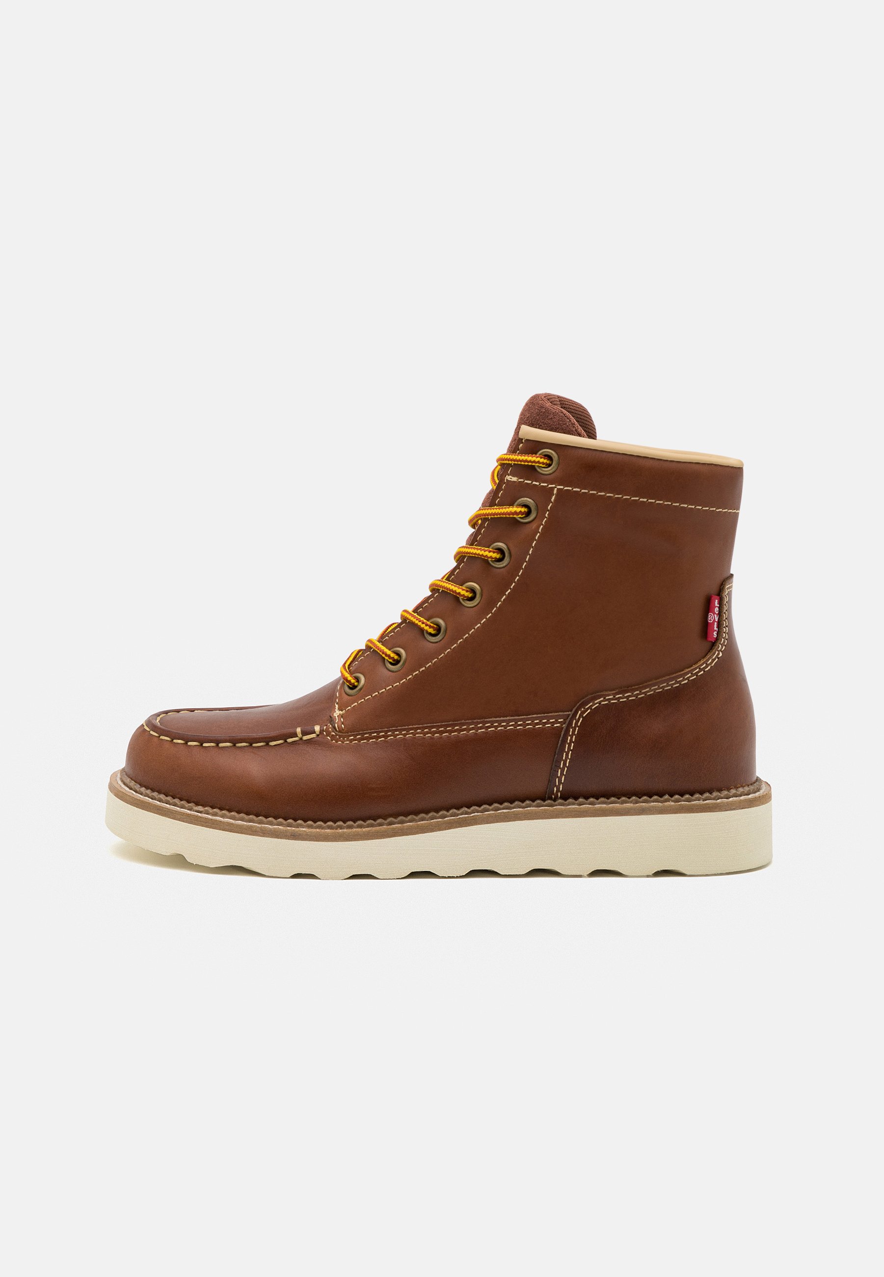 Levi's® DARROW CHUKKA - Lace-up ankle boots - dark brown/brown