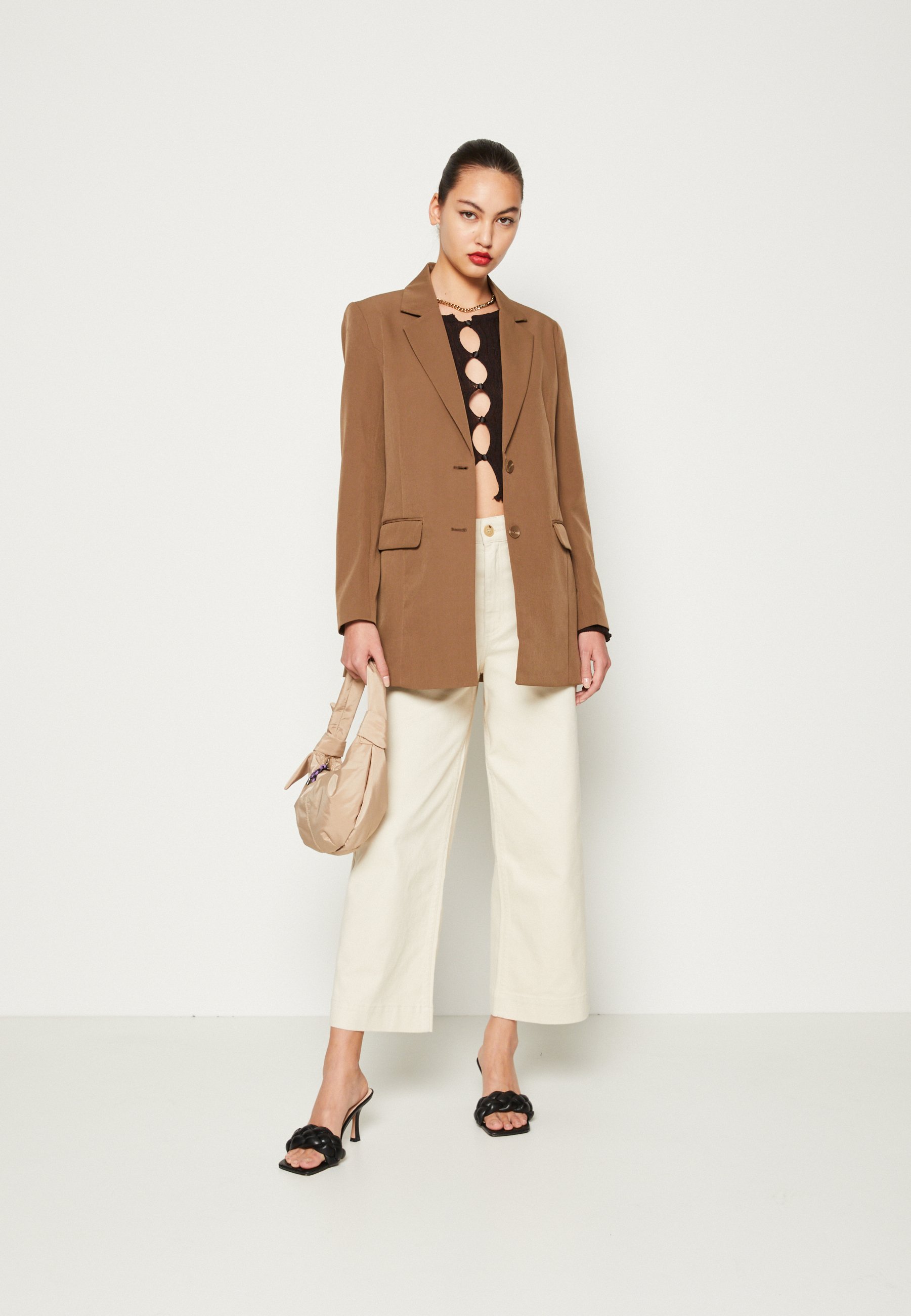 ONLY ONLMAIA LONG CC TLR - Blazer - cub/brown