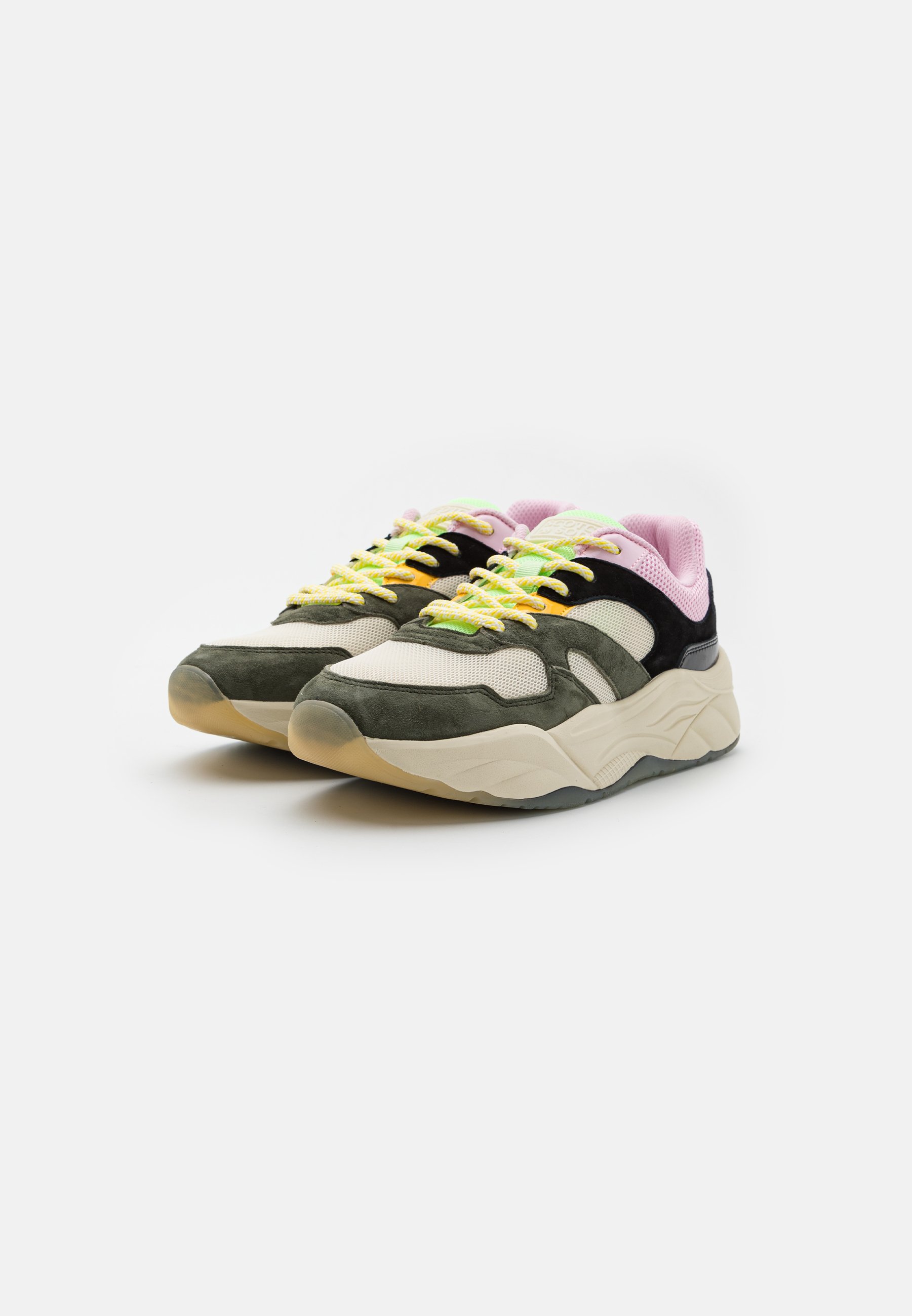 Scotch & Soda CELEST - Trainers - green/multi-coloured/turquoise