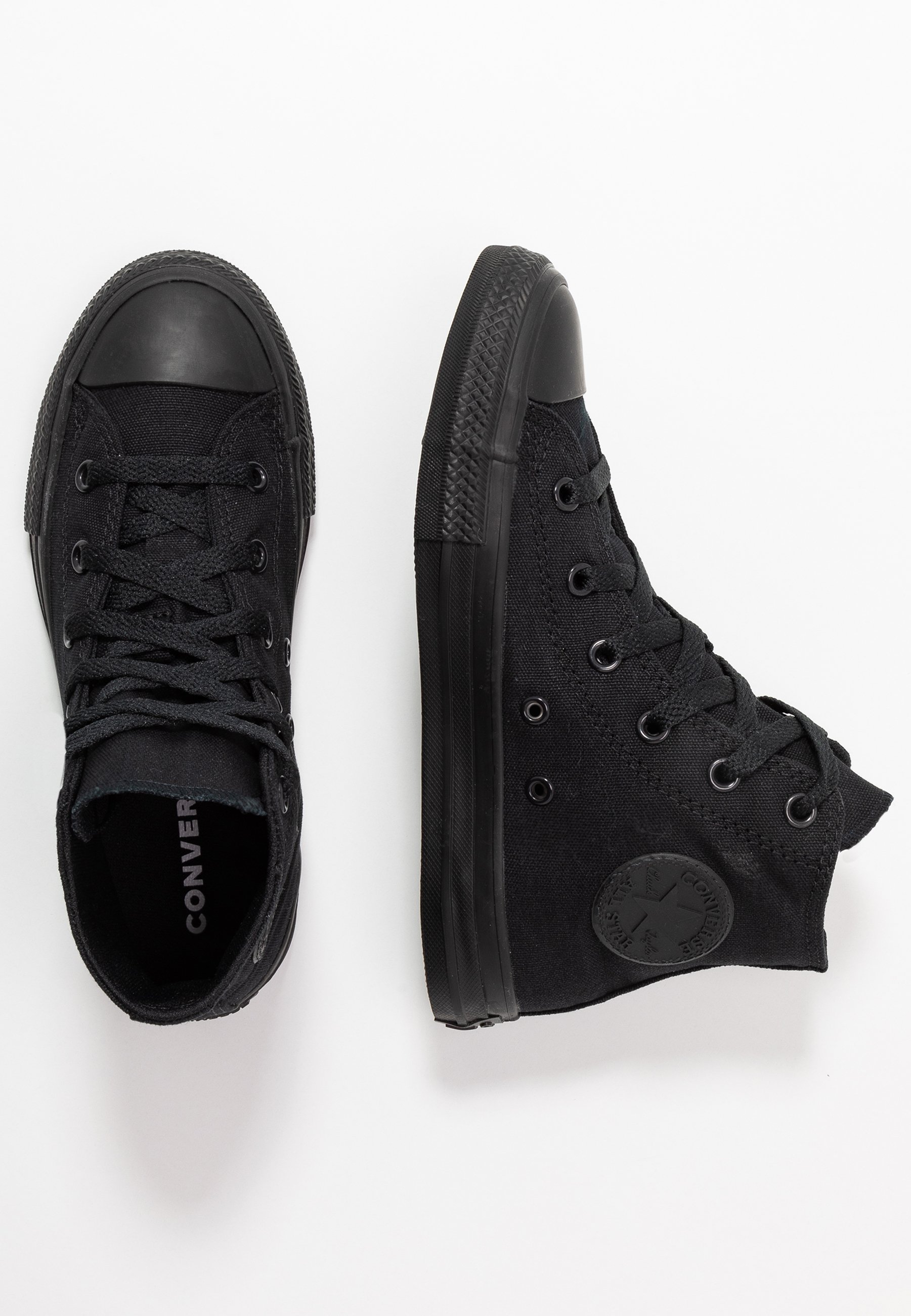 Converse CHUCK TAYLOR ALL STAR  - High-top trainers - black monochrome/black