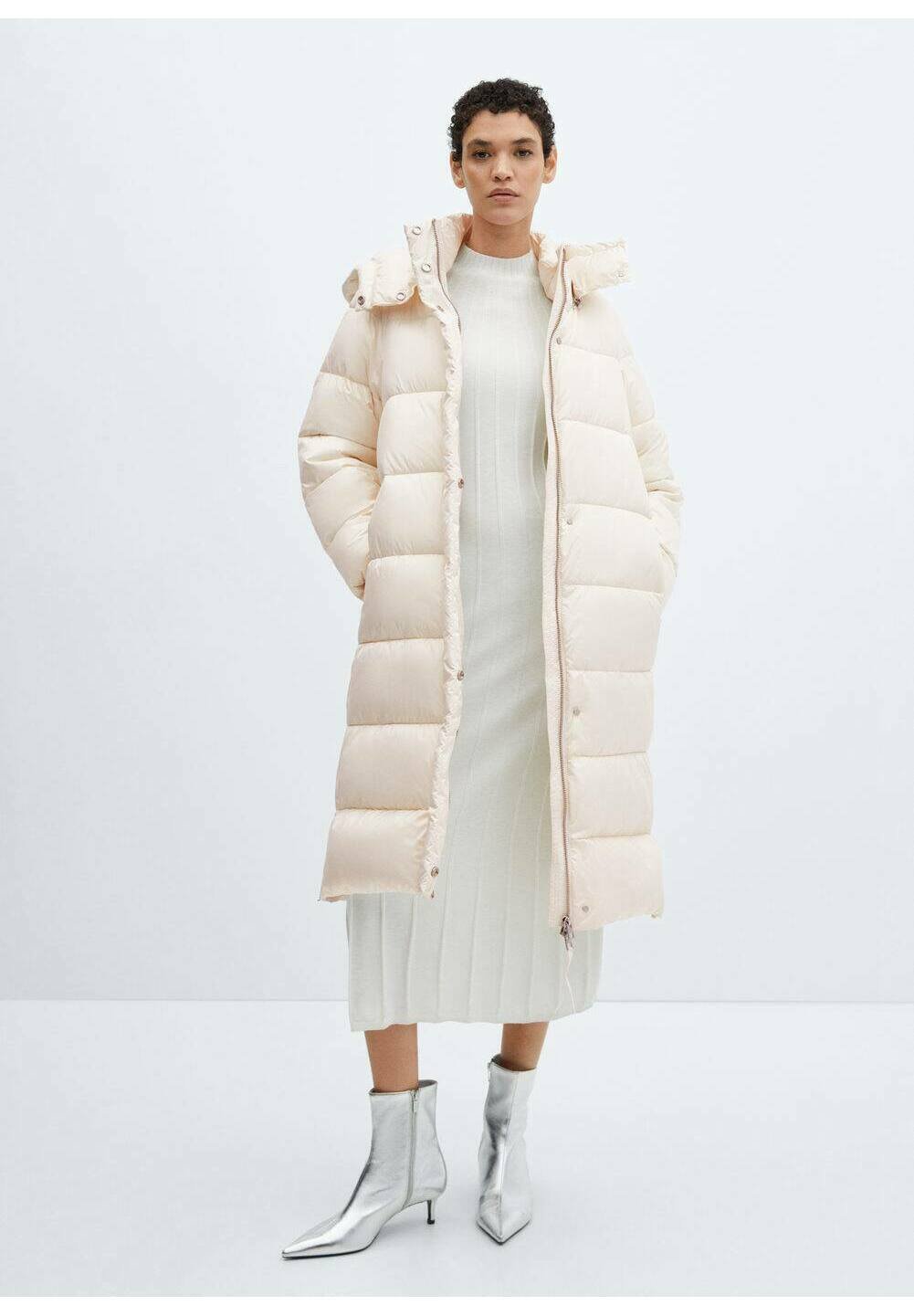Mango BAMBU - Winter coat - cremeweiß/off-white