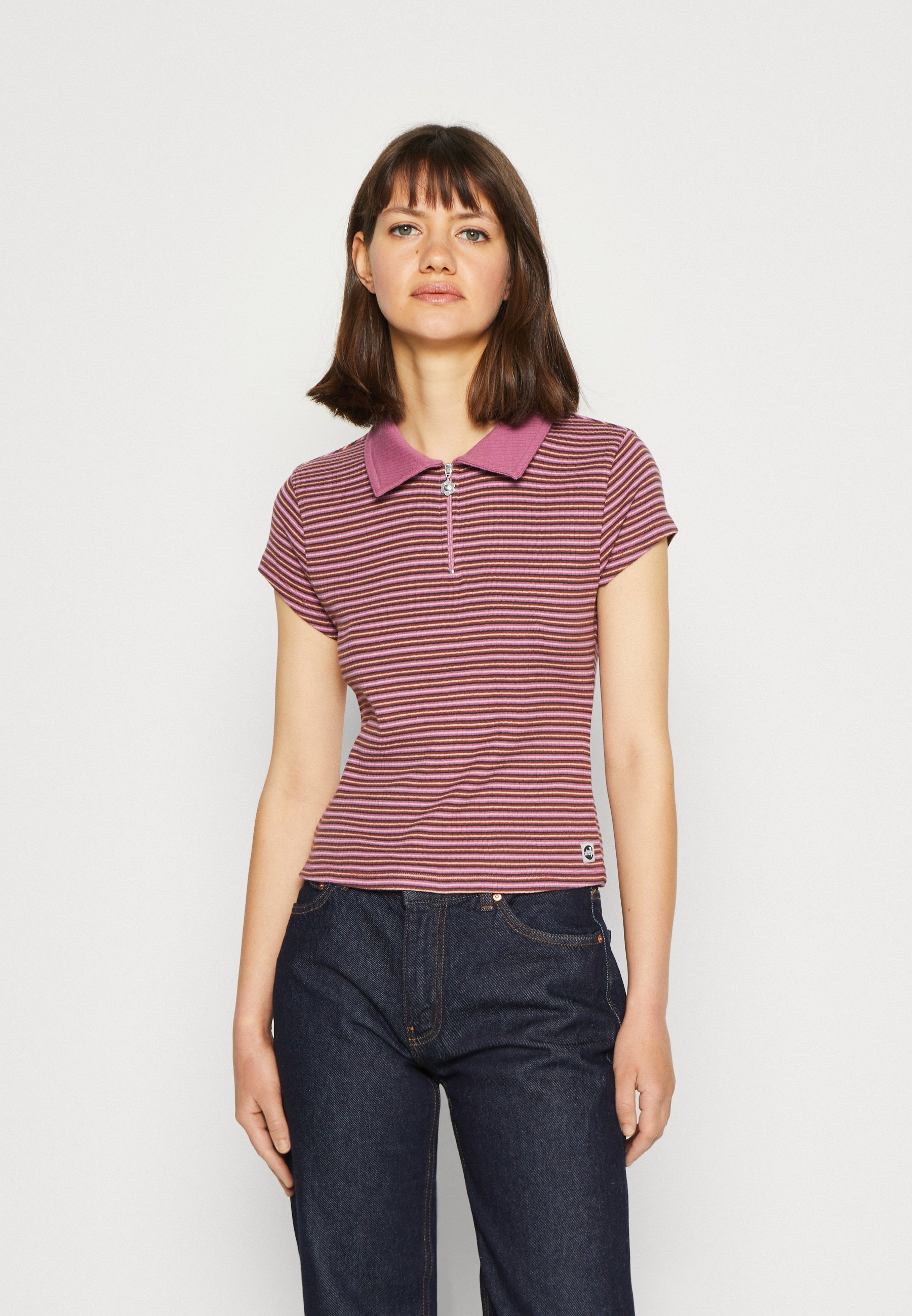Levi's® RIGHT ON TEE - Polo shirt - tab brown/brown