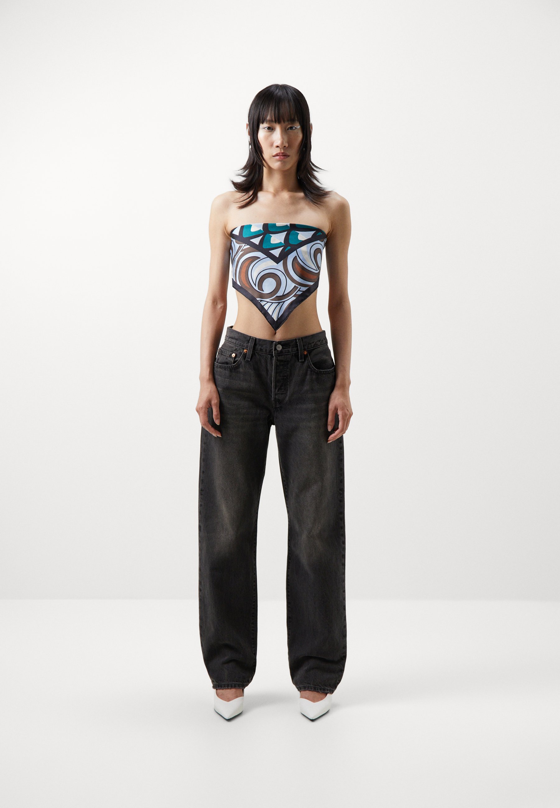 Levi's® 501® '90S - Straight leg jeans - stitch school/black denim