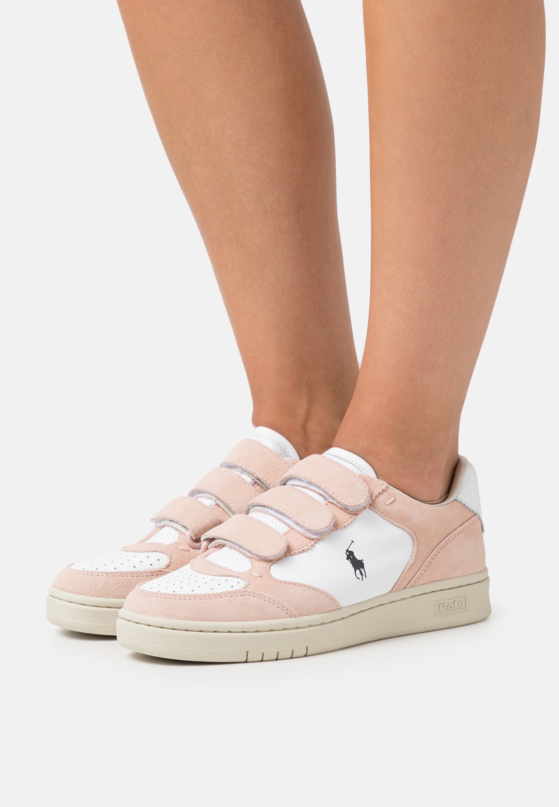Polo Ralph Lauren LACE - Trainers - rose/white/light pink