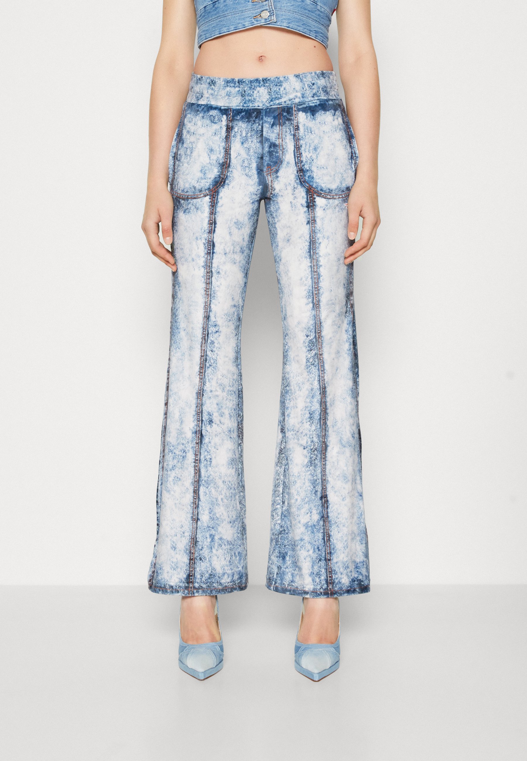 Diesel P-NEY - Trousers - blue