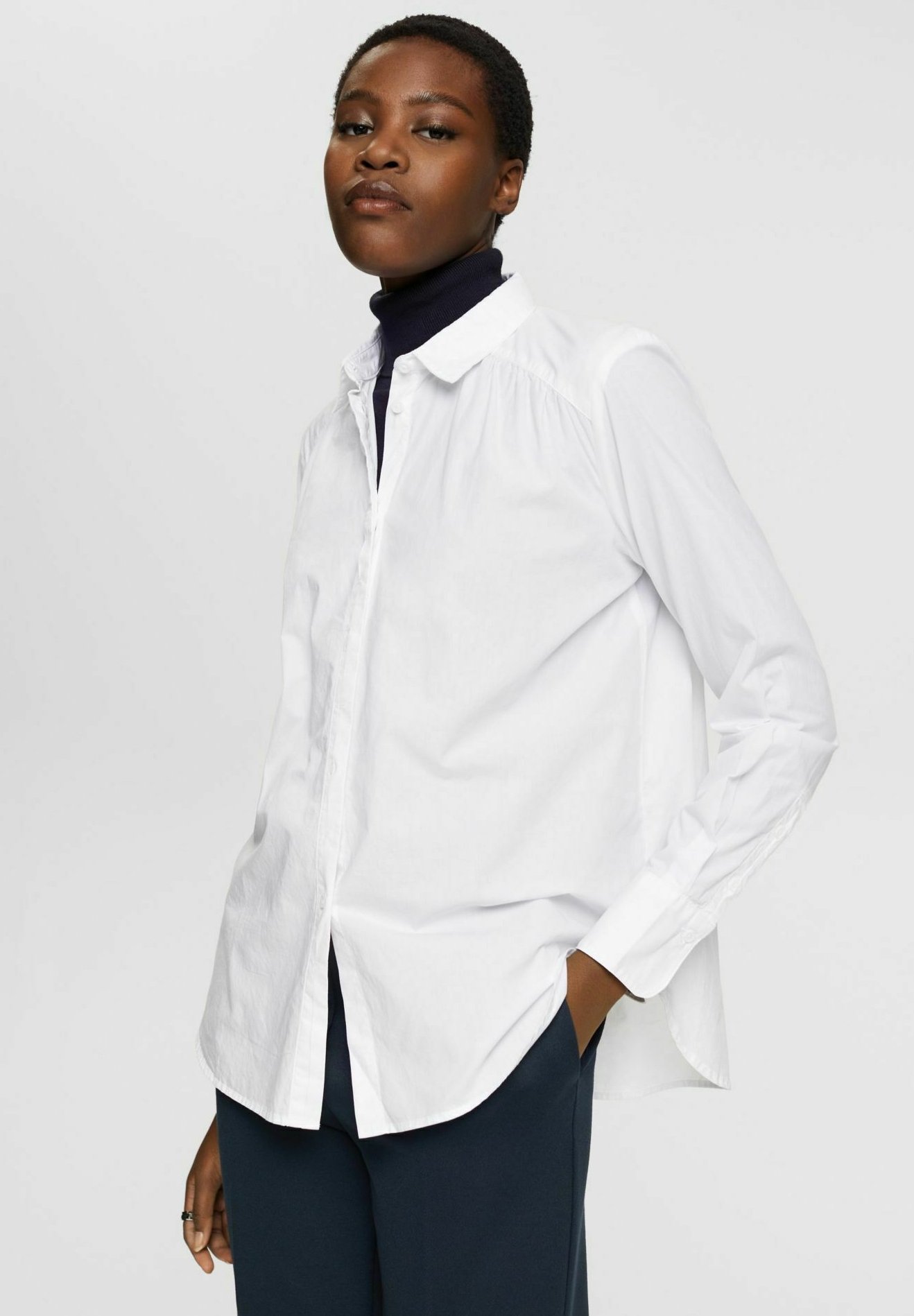 Esprit Button-down blouse - white