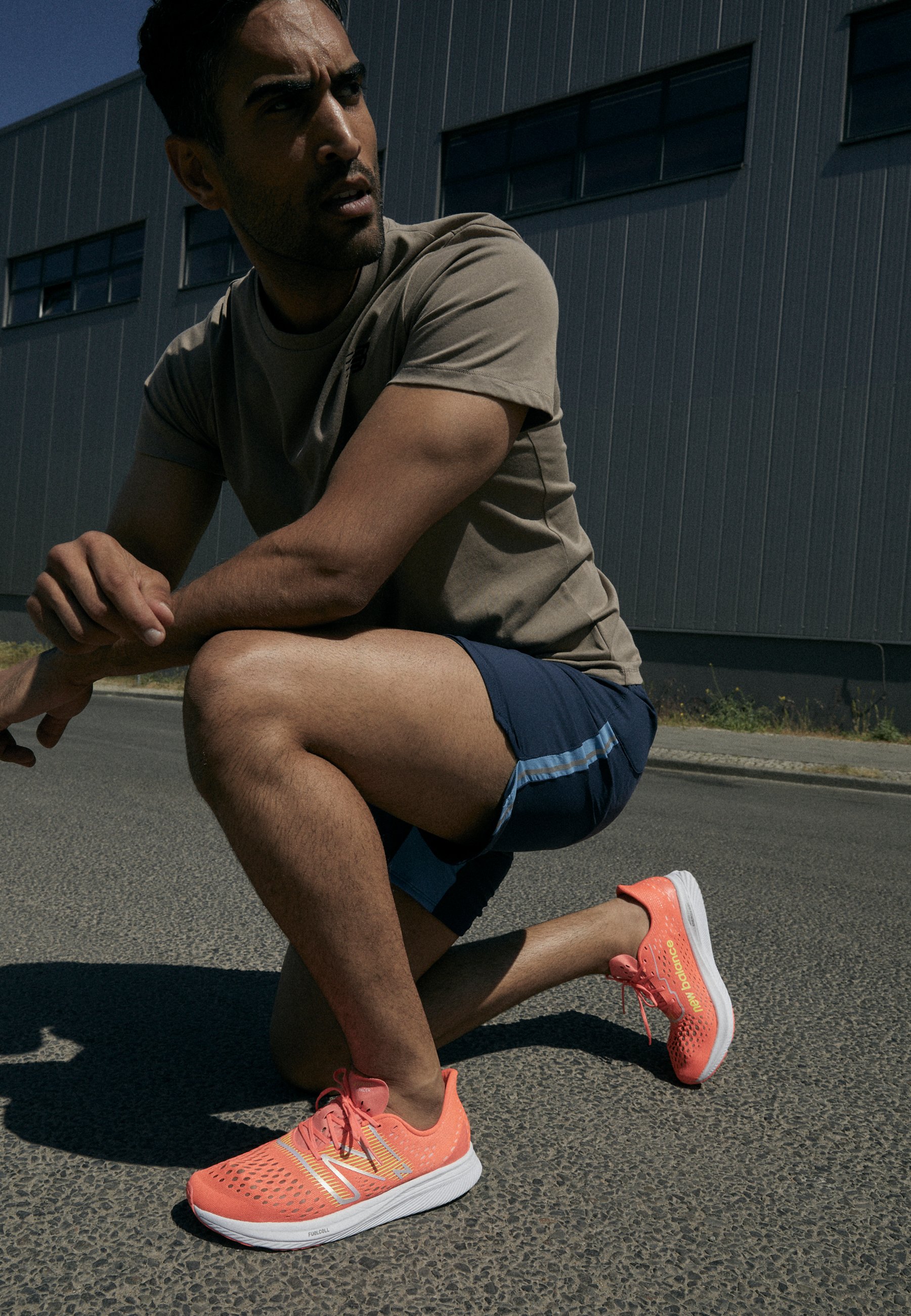 NB FUELCELL SUPERCOMP PACER - Walking trainers - neon dragonfly/copper