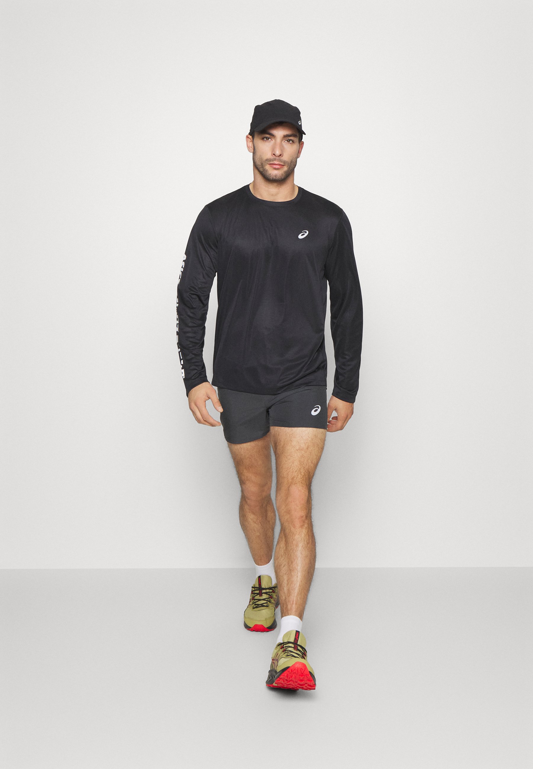 ASICS KATAKANA  - Long sleeved top - black