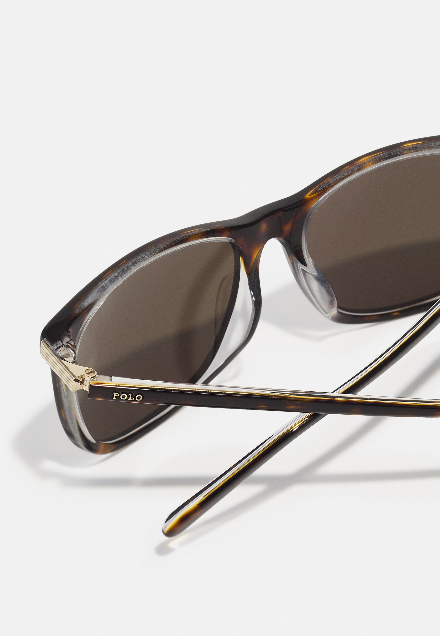 Polo Ralph Lauren UNISEX - Sunglasses - shiny havana/dark green/dark brown