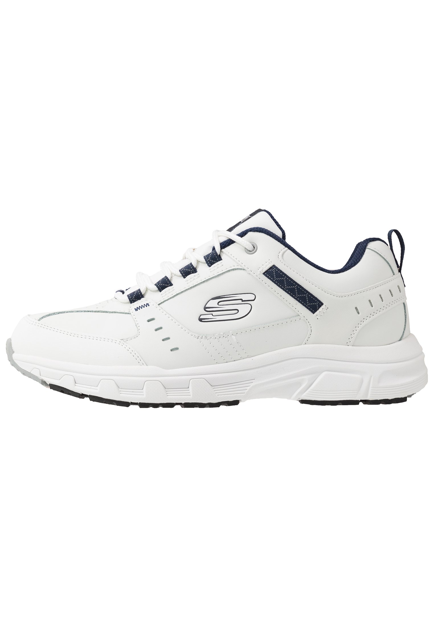 Skechers OAK CANYON - Trainers - white/navy/white