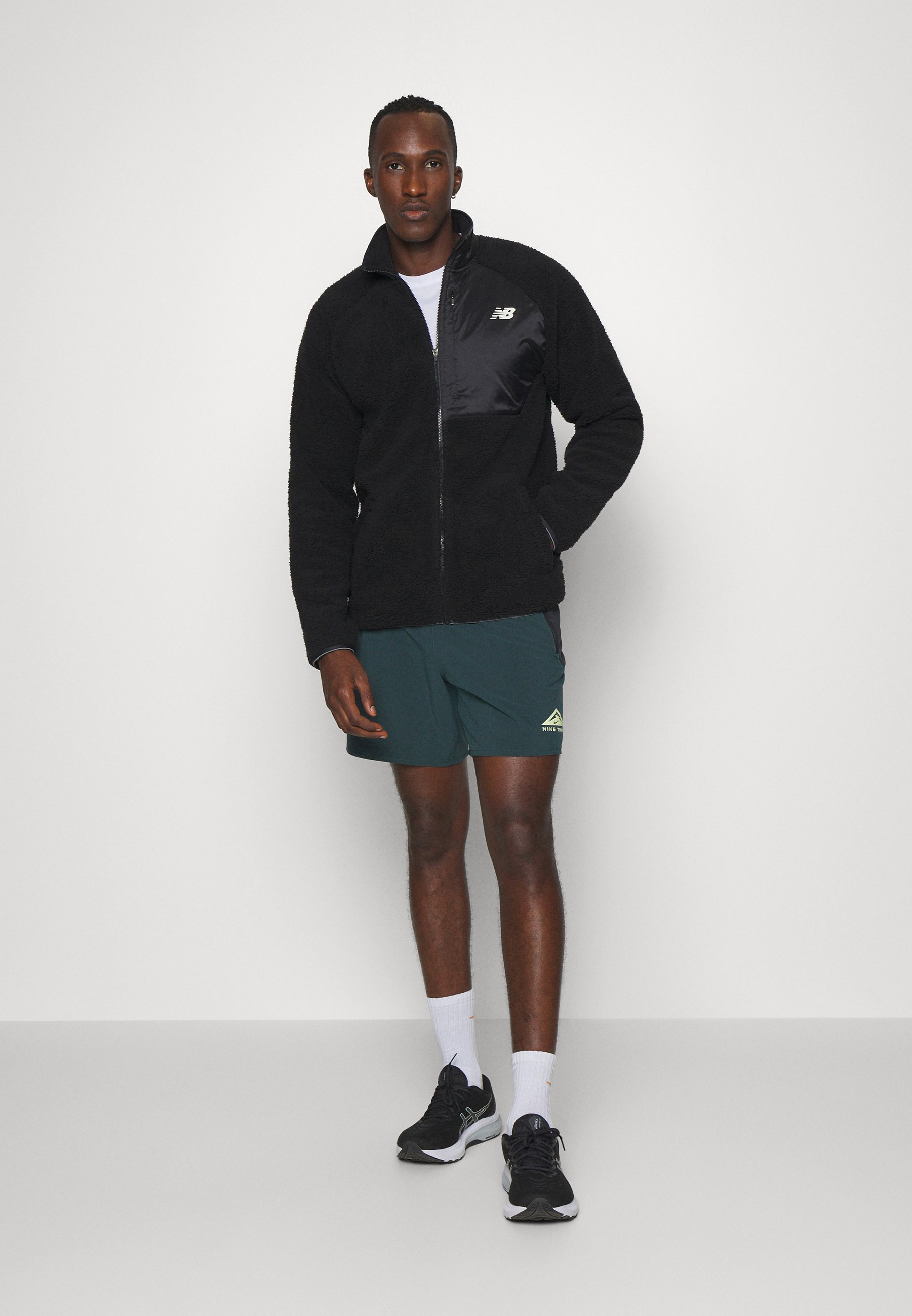 NB SPEED JACKET - Fleece jacket - black