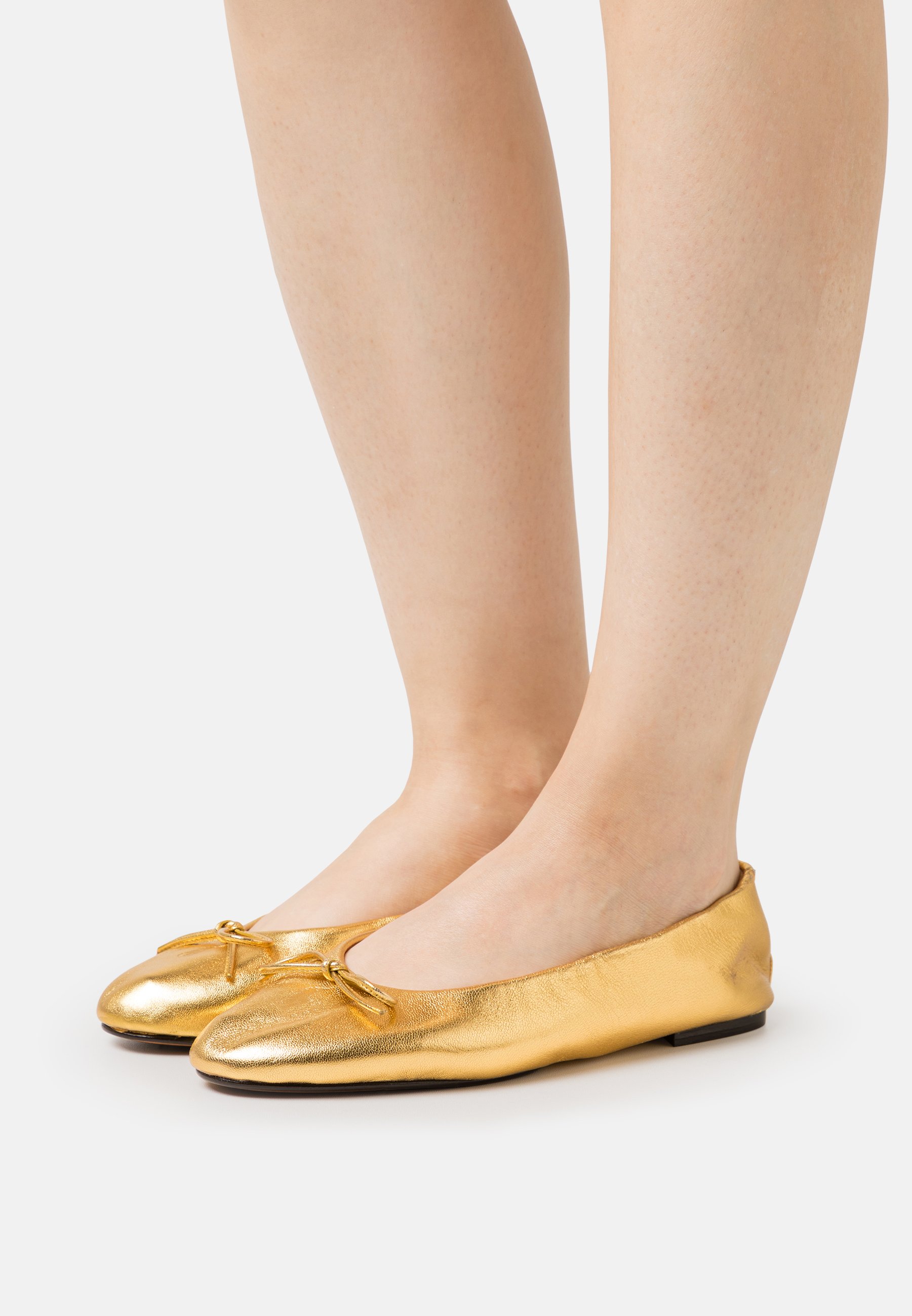 Polo Ralph Lauren BALLET FLATS - Ballet pumps - gold/gold-coloured