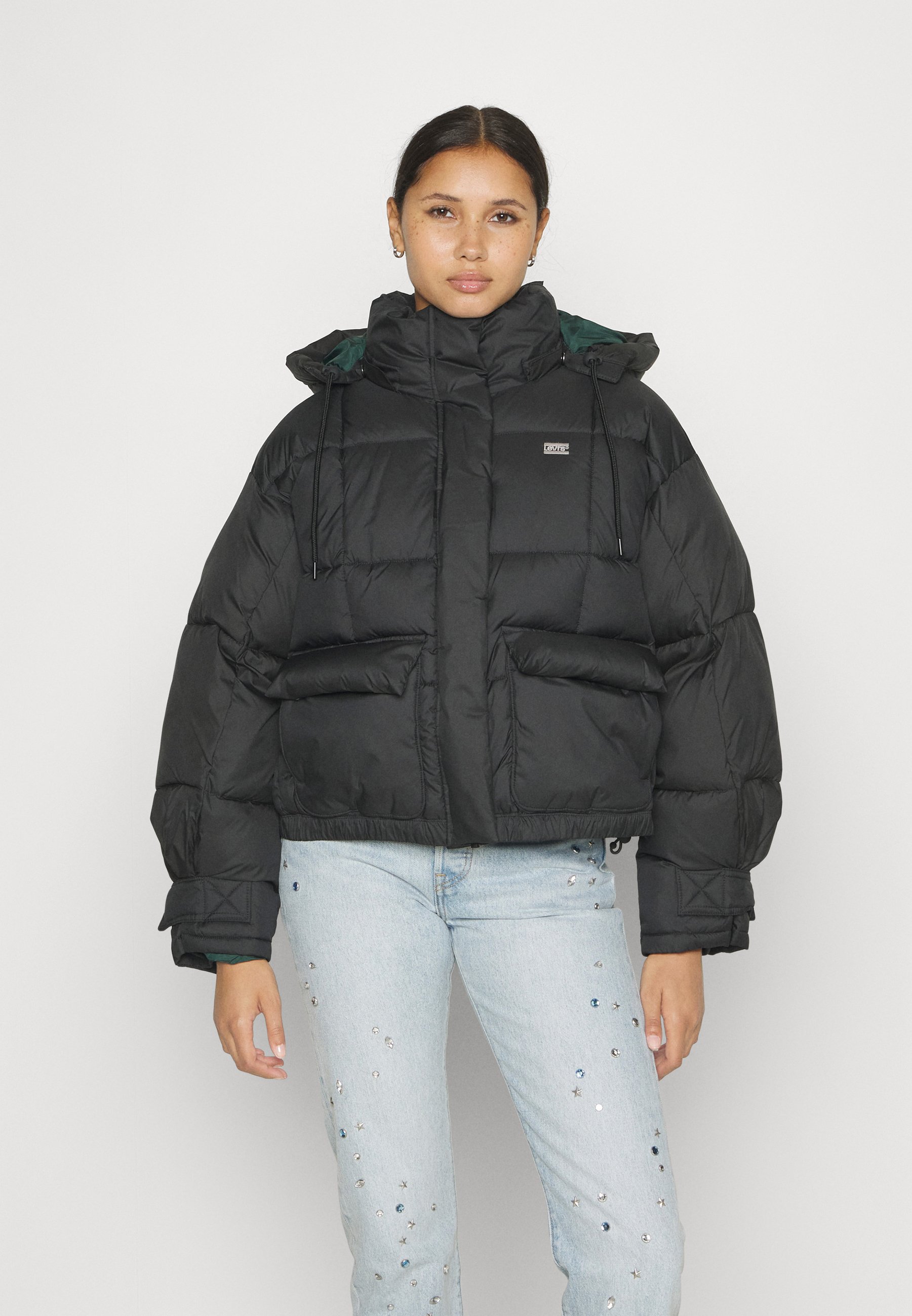 Levi's® BABY TRAPEZE PUFF - Winter jacket - caviar/black