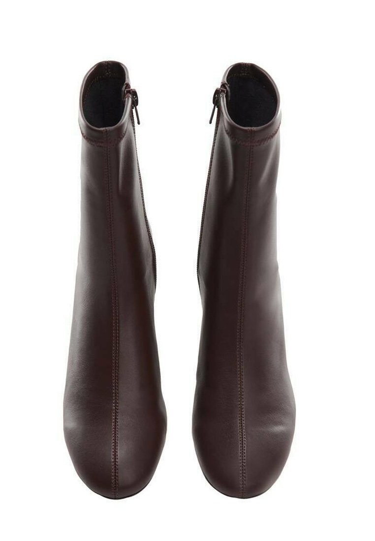 Mango LEO1 - High heeled ankle boots - bordeaux