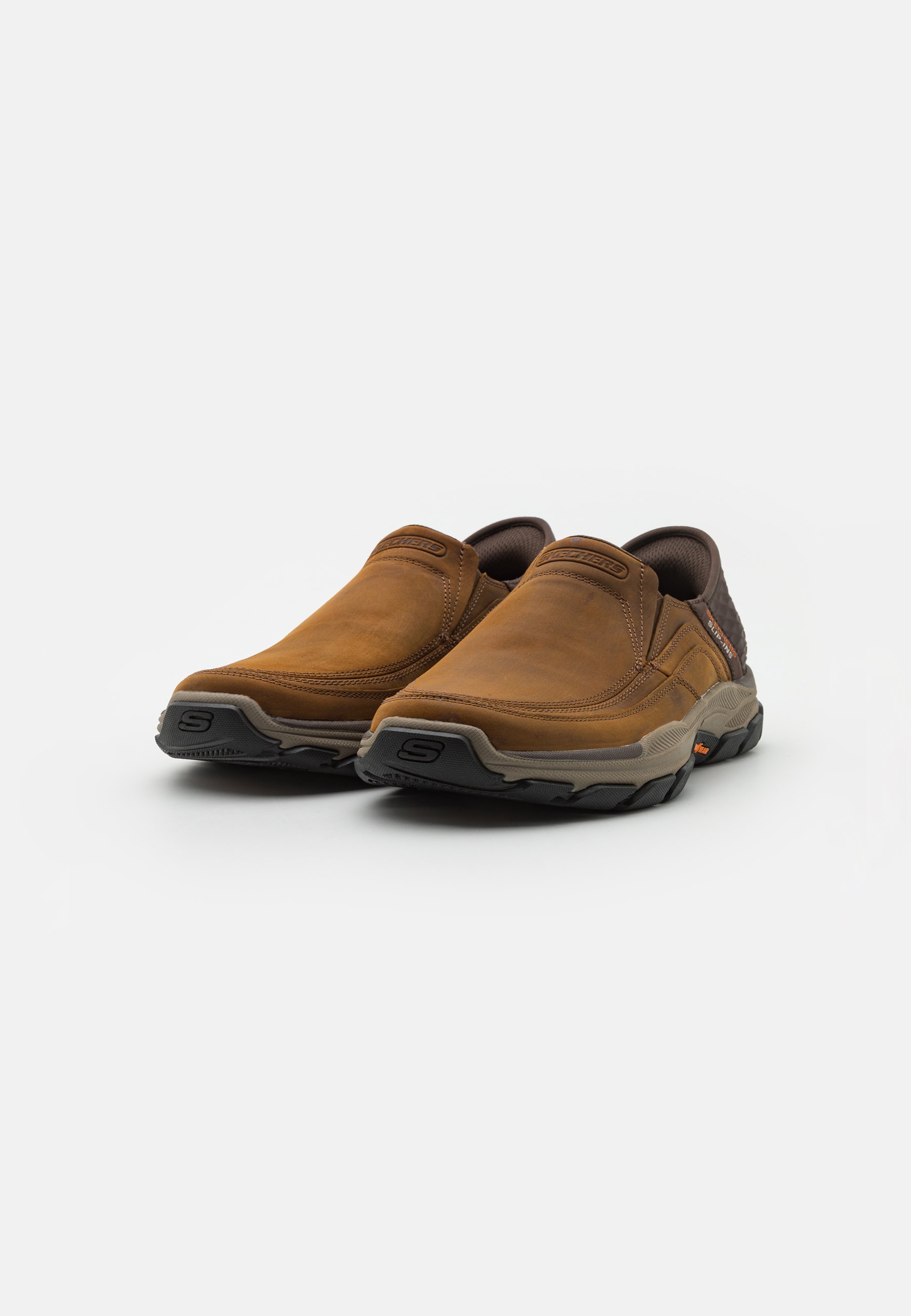 Skechers RESPECTED - Trainers - dark brown