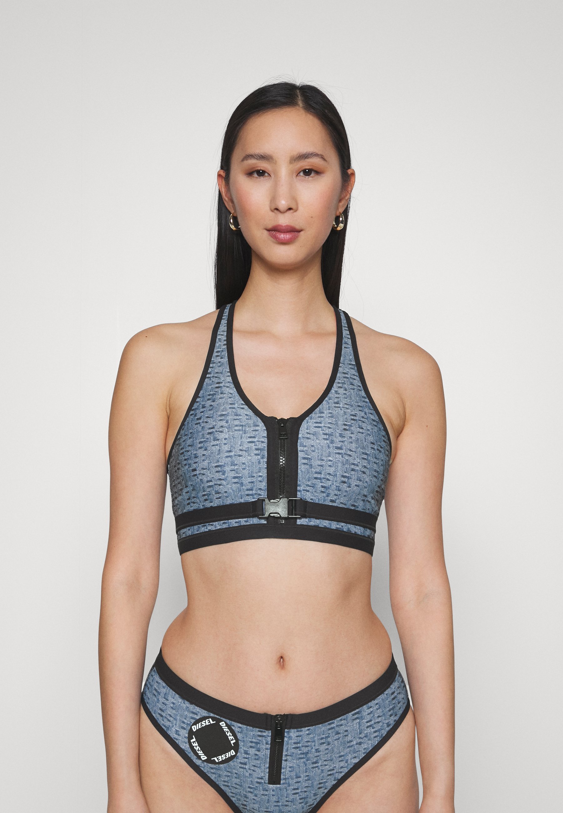 Diesel MILARY - Bikini top - blue