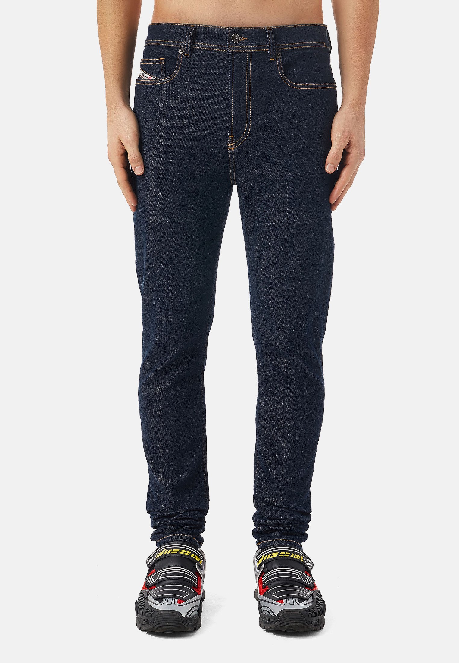 Diesel LIBRARY AMNY - Jeans Skinny Fit - dark blue
