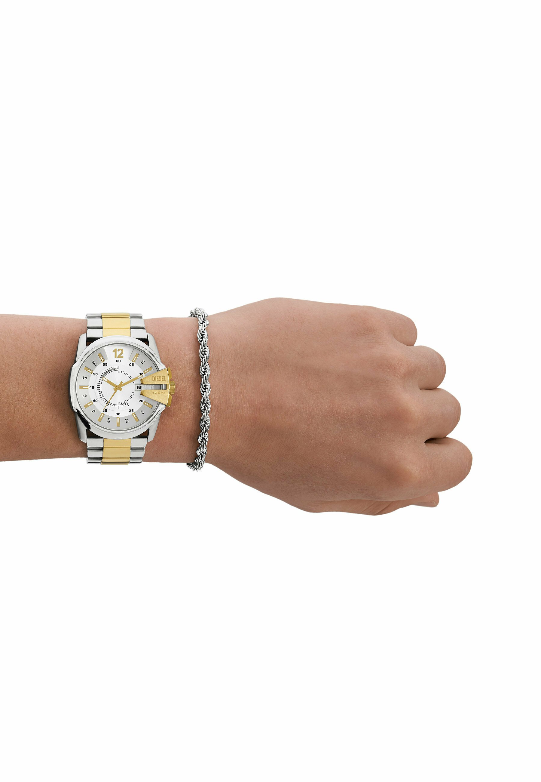 Diesel TRADITIONAL MASTER CHIEF - Watch - tone/silver-coloured