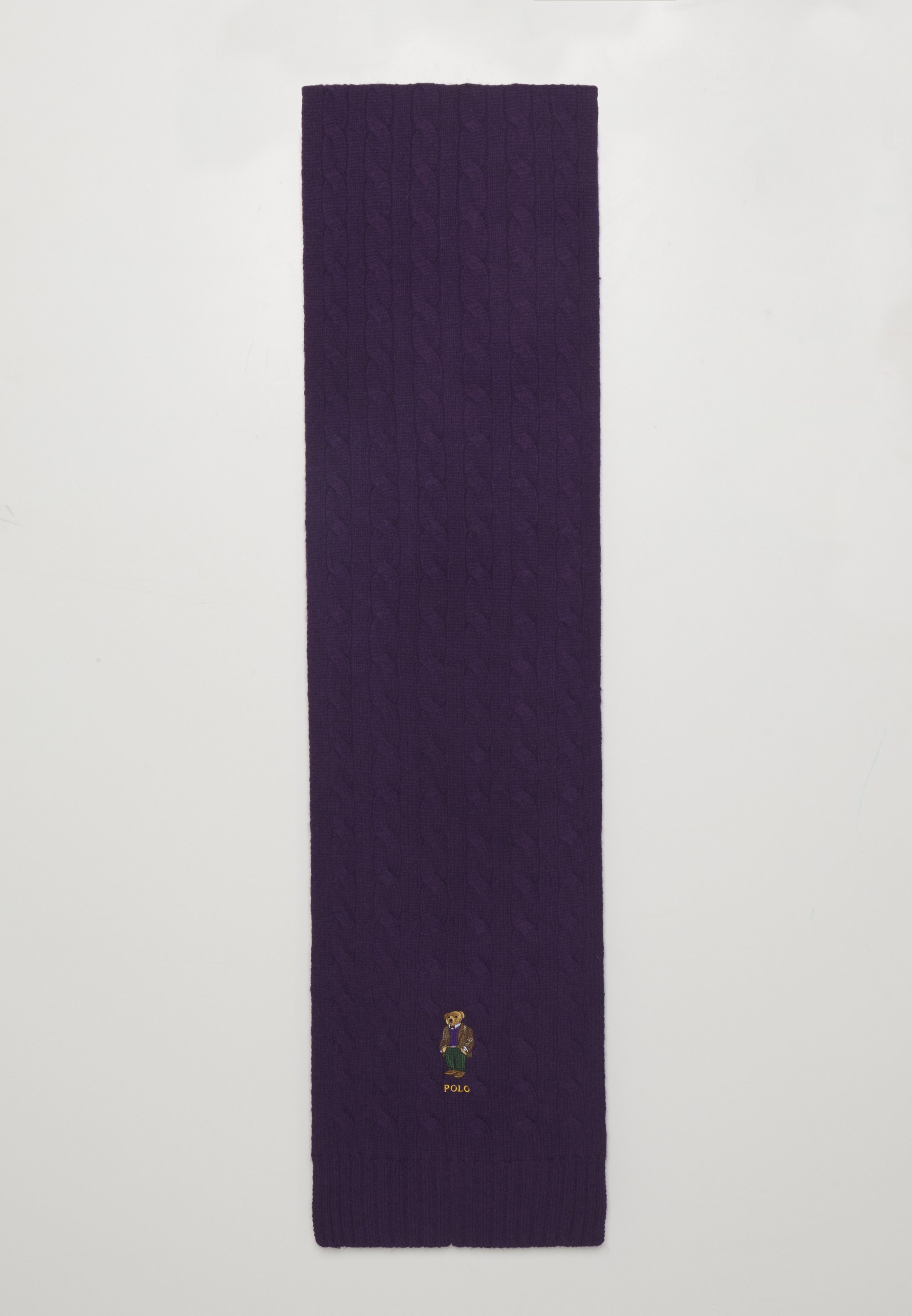 Polo Ralph Lauren BEAR HAT SCARF INFINITY UNISEX - Beanie - branford purple/purple