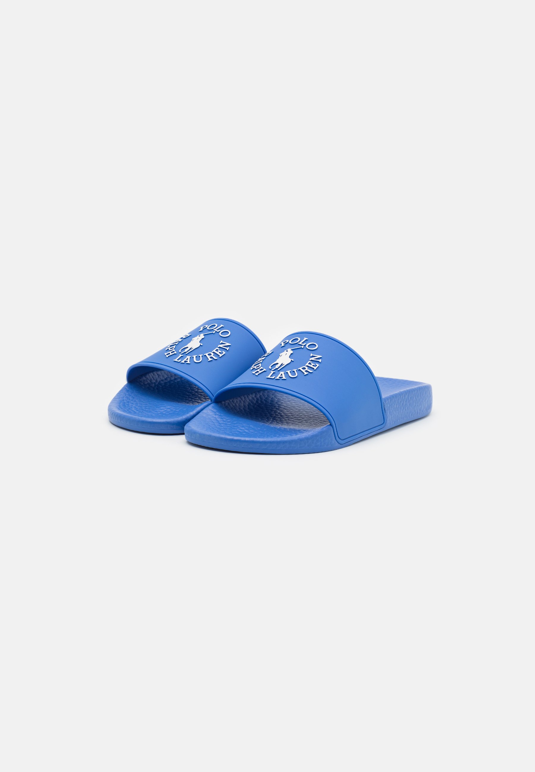 Polo Ralph Lauren SLIDE UNISEX - Mules - maidstone blue/white/blue