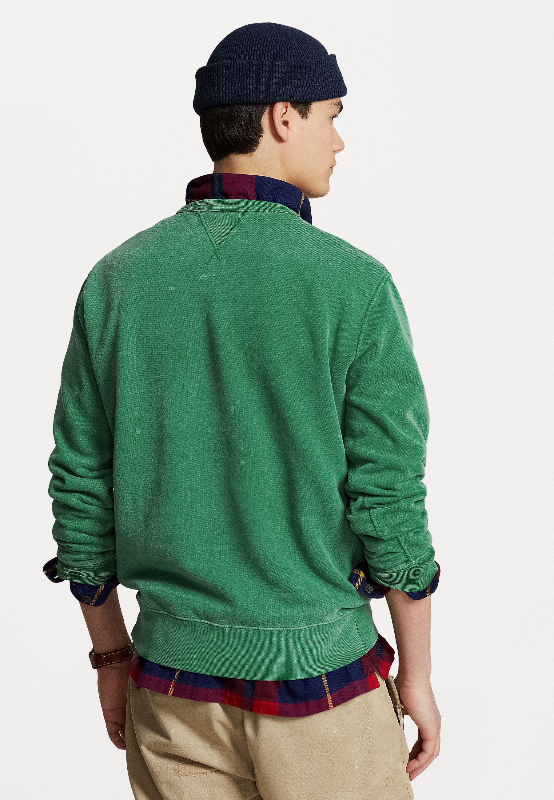 Polo Ralph Lauren LONG SLEEVE - Sweatshirt - athletic green/green
