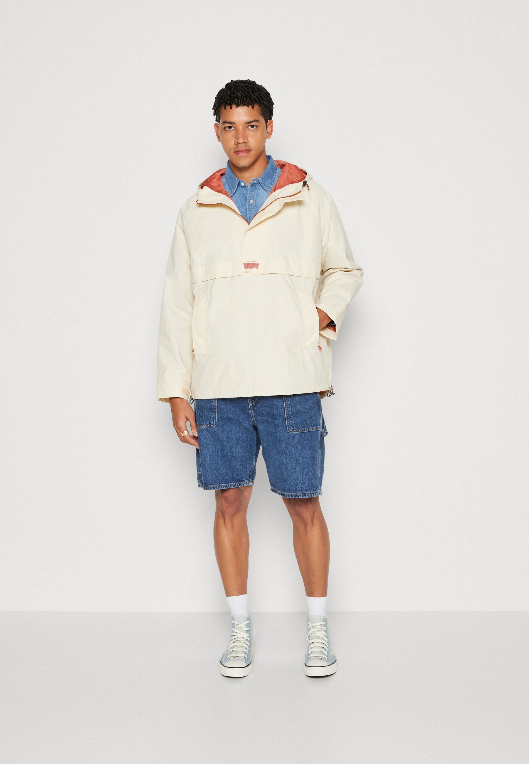 Levi's® STOCKTON ANORAK - Windbreaker - bleached sand/sand