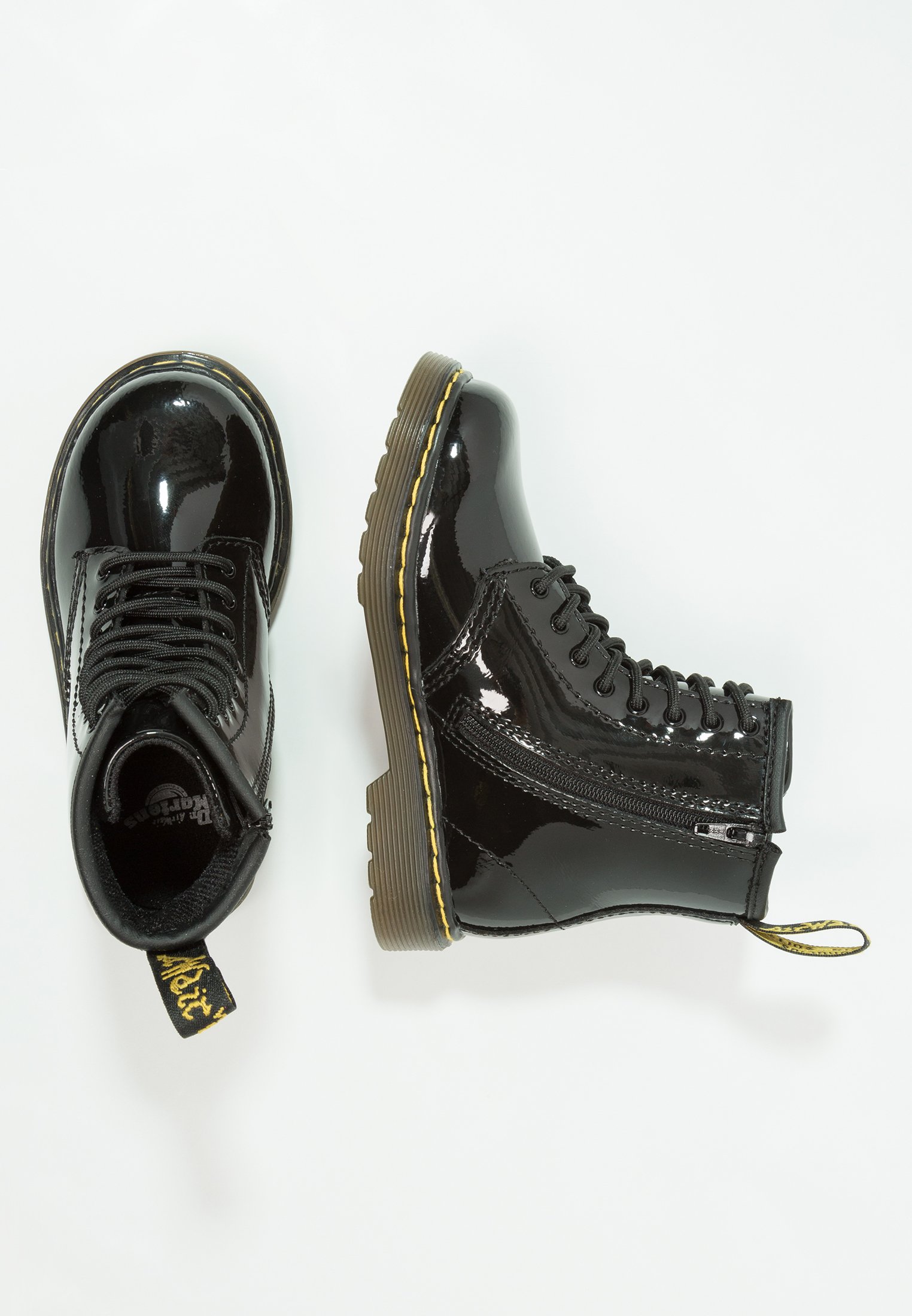 Dr. Martens 1460 PATENT I - Lace-up ankle boots - black