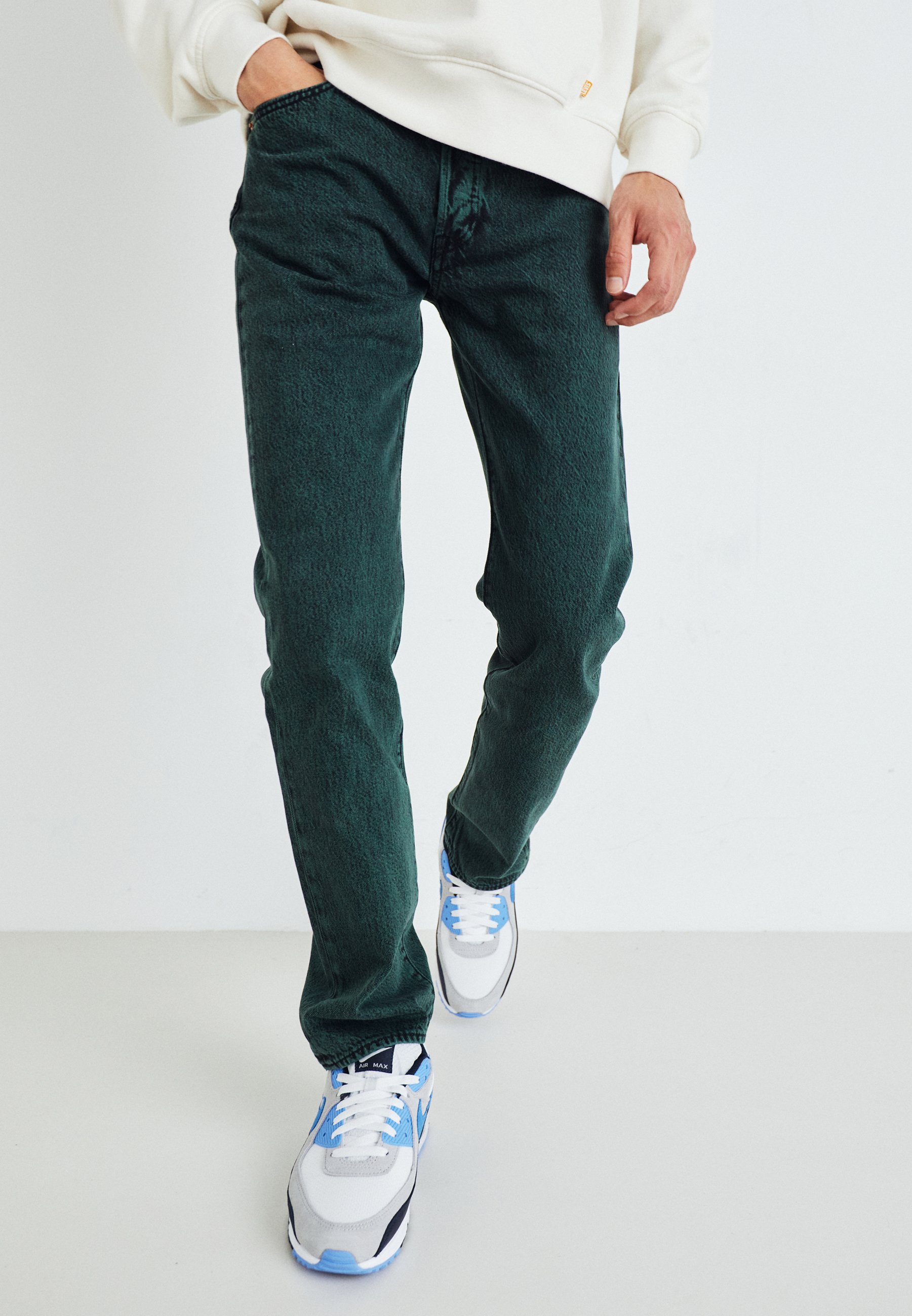 Levi's® 501® ORIGINAL - Straight leg jeans - darkest spruce/coloured denim