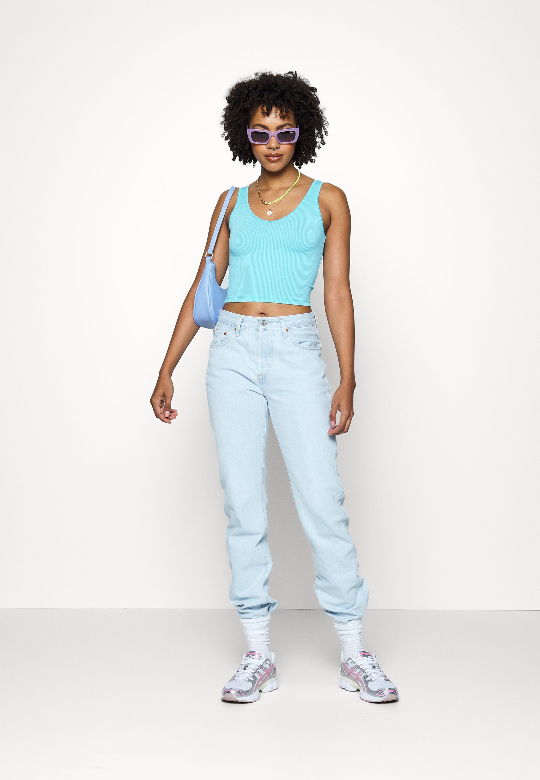 Levi's® 501® JEANS FOR WOMEN - Straight leg jeans - ice cloud lb/light-blue denim