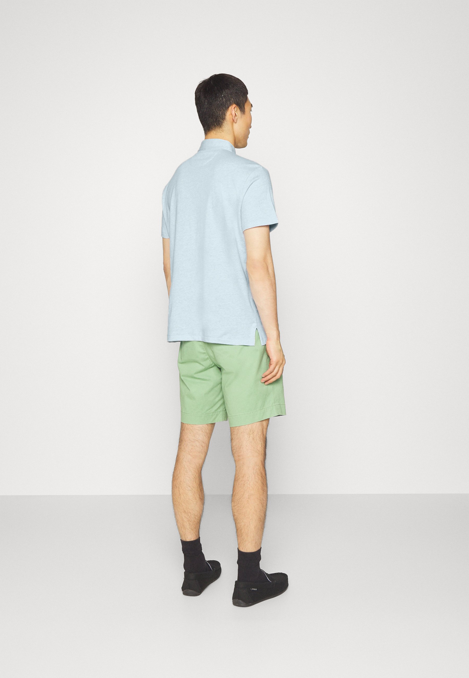 Polo Ralph Lauren SHORT SLEEVE - Polo shirt - elite blue heather/light blue